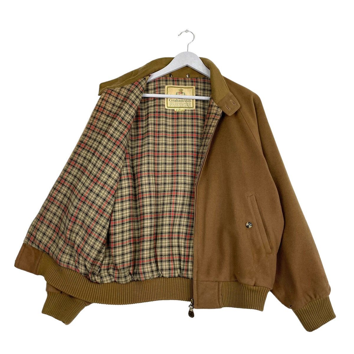 Japanese Brand × Robert Graham × Vintage 💥80s GRAHAM HILLS BOMBER JACKET Size US M / EU 48-50 / 2 - 2 Thumbnail