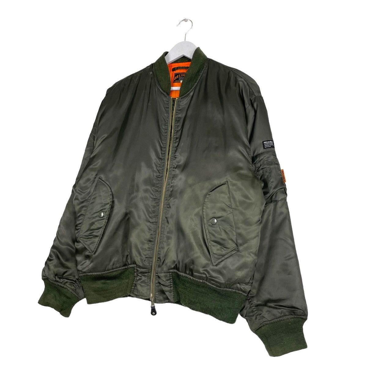 Japanese Brand 💥 JAPAN RELIABLE RIOT BOMBER JACKET Size US M / EU 48-50 / 2 - 3 Thumbnail