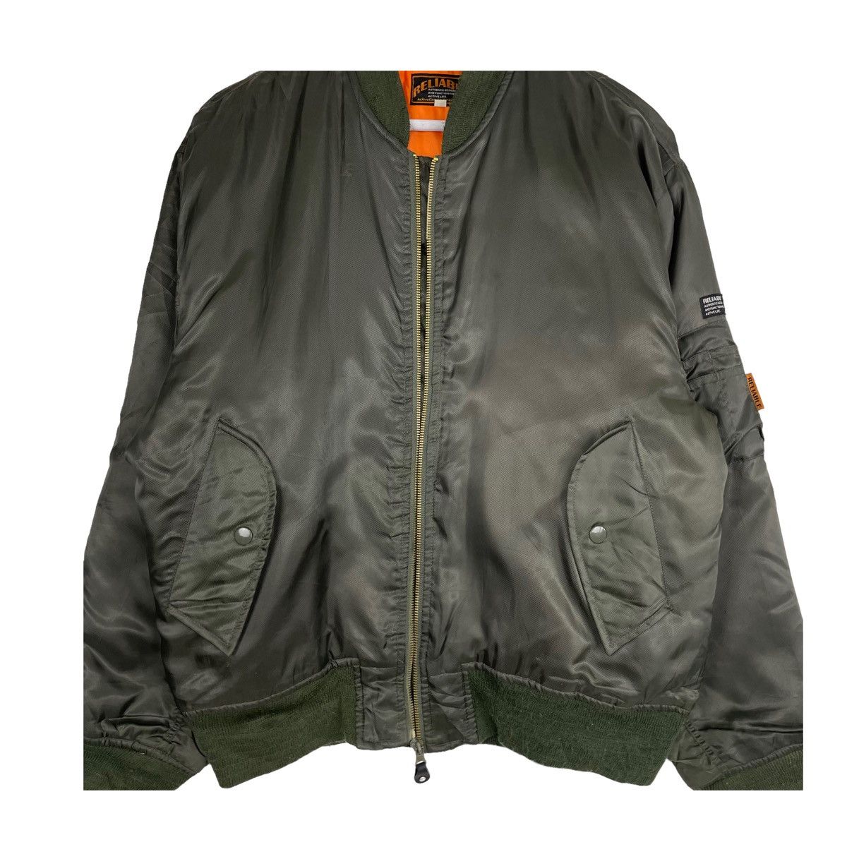 Japanese Brand 💥 JAPAN RELIABLE RIOT BOMBER JACKET Size US M / EU 48-50 / 2 - 6 Thumbnail