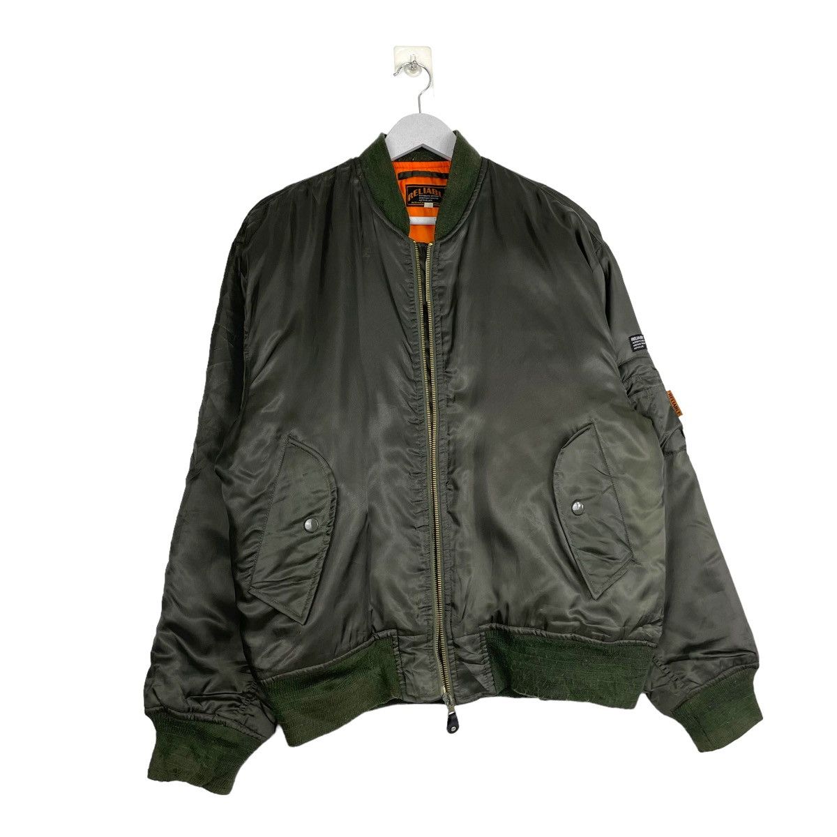 Japanese Brand 💥 JAPAN RELIABLE RIOT BOMBER JACKET Size US M / EU 48-50 / 2 - 4 Thumbnail