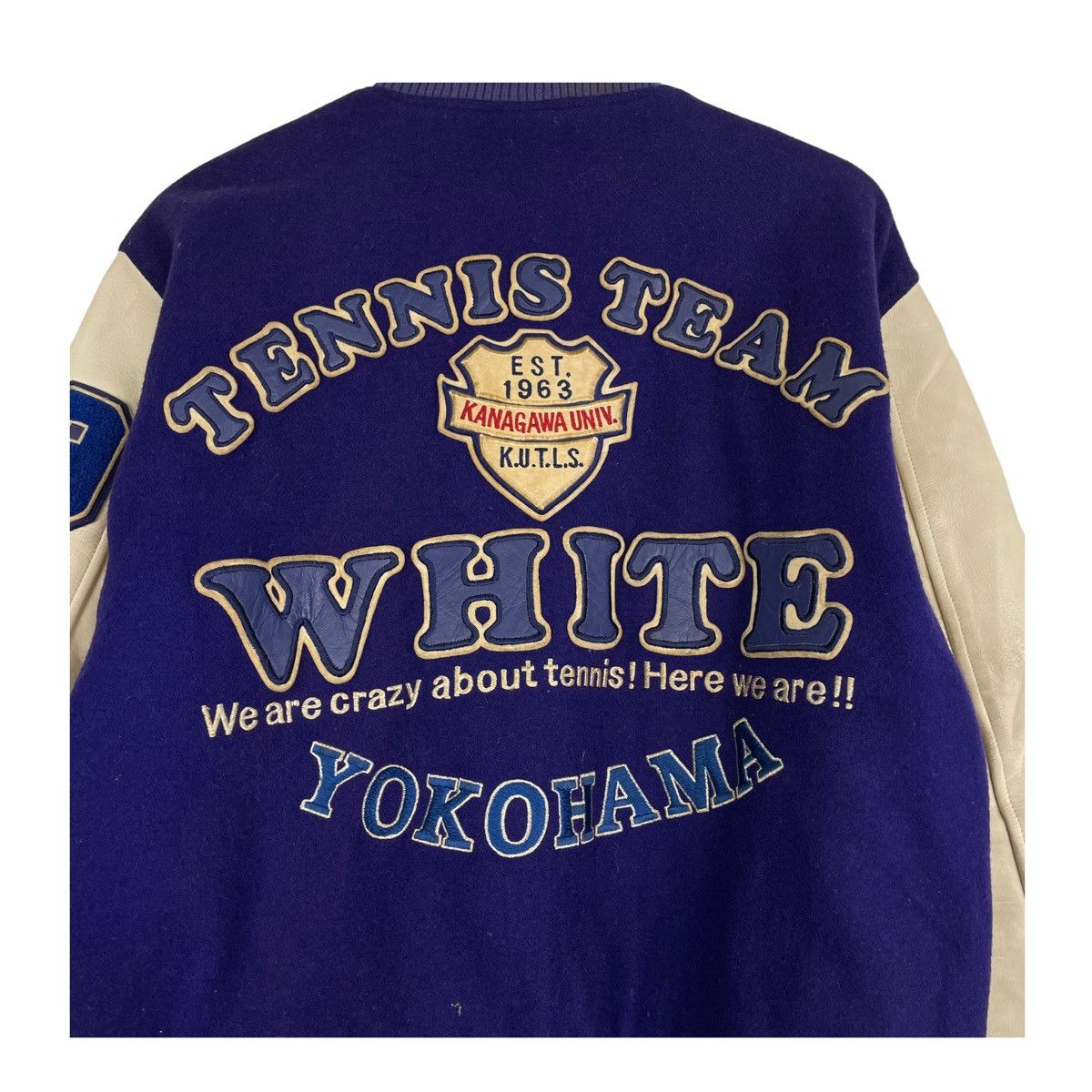 Japanese Brand 💥80s HOCHWALD TENNIS CLUB YOKOHAMA VARSITY JACKET Size US M / EU 48-50 / 2 - 10 Thumbnail