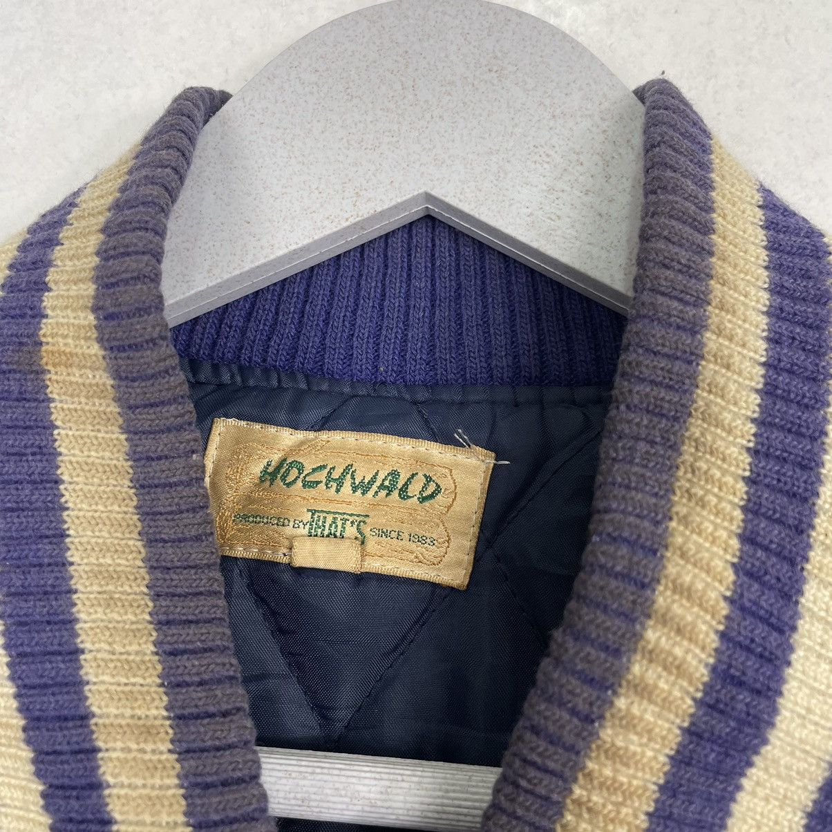 Japanese Brand 💥80s HOCHWALD TENNIS CLUB YOKOHAMA VARSITY JACKET Size US M / EU 48-50 / 2 - 12 Thumbnail