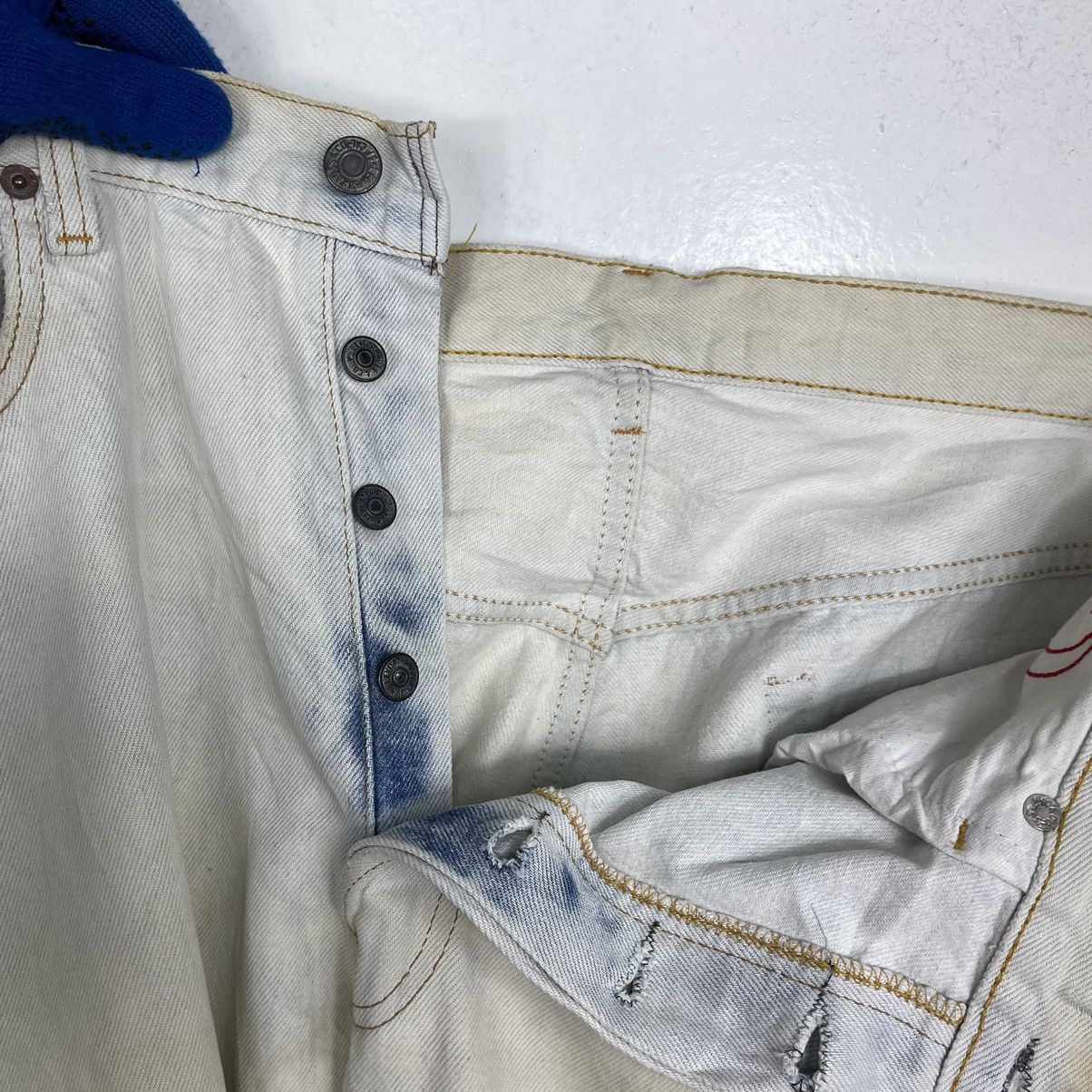 Japanese Brand × Levi's Vintage Clothing 💥 LEVIS X DIAMOND MOONLIGHT SURF CUSTOM PRINTED JEAN Size US 34 / EU 50 - 14 Thumbnail