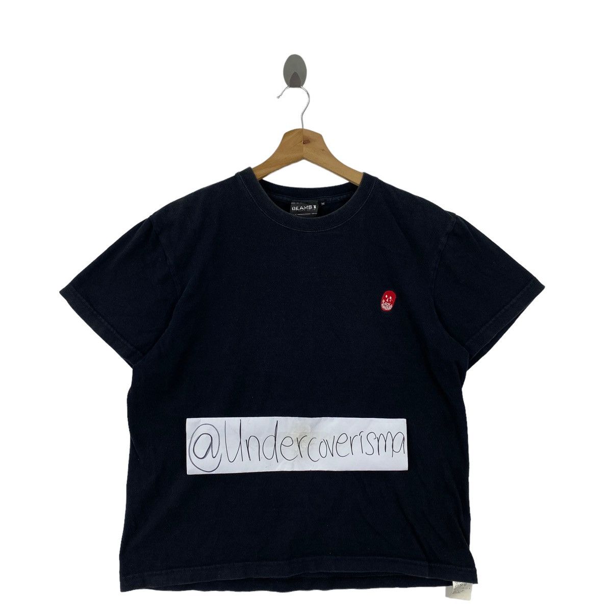Beams Plus × Japanese Brand BEAMS PLUS Japanese Brand Embroidered Black Humour Oversize Size US M / EU 48-50 / 2 - 1 Thumbnail