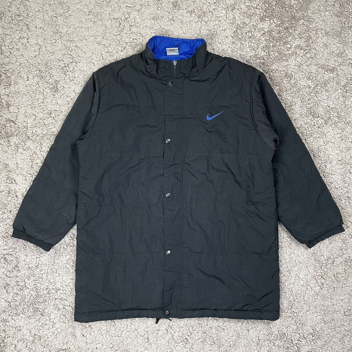 Nike × Vintage Vintage Nike Swoosh Kids Jacket Size US L / EU 52-54 / 3 - 2 Thumbnail