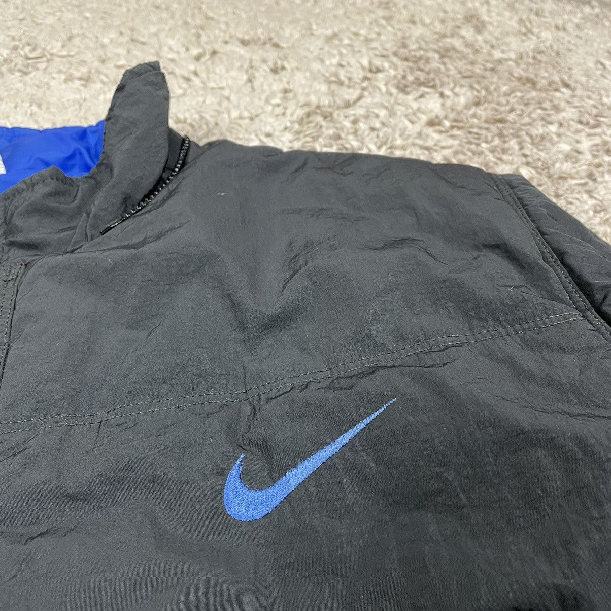 Nike × Vintage Vintage Nike Swoosh Kids Jacket Size US L / EU 52-54 / 3 - 10 Thumbnail