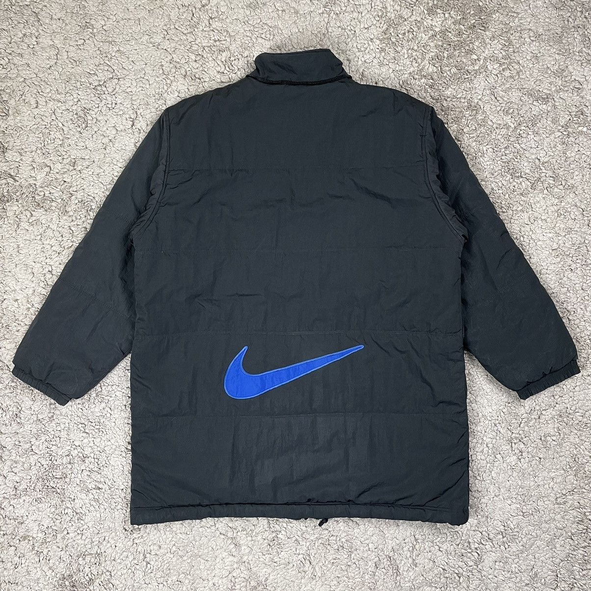 Nike × Vintage Vintage Nike Swoosh Kids Jacket Size US L / EU 52-54 / 3 - 1 Thumbnail