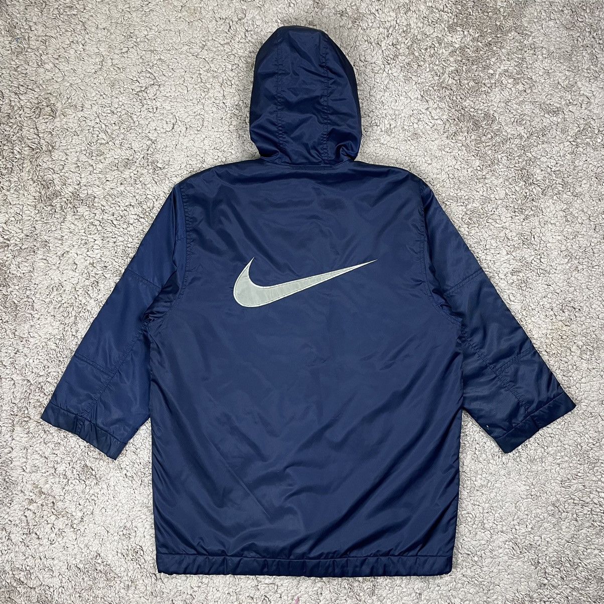 Nike × Vintage Vintage Nike Swoosh Logo Hoodie Jacket Size US L / EU 52-54 / 3 - 1 Thumbnail