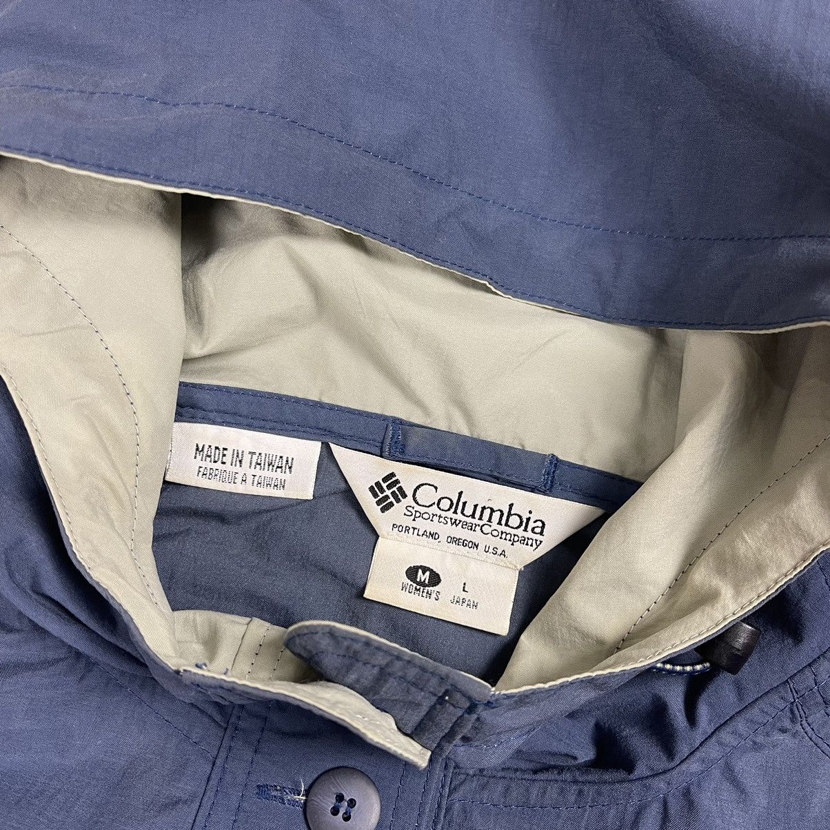 Columbia × Vintage Vintage Faded Columbia Half Button Hoodie Jacket Size US L / EU 52-54 / 3 - 14 Thumbnail