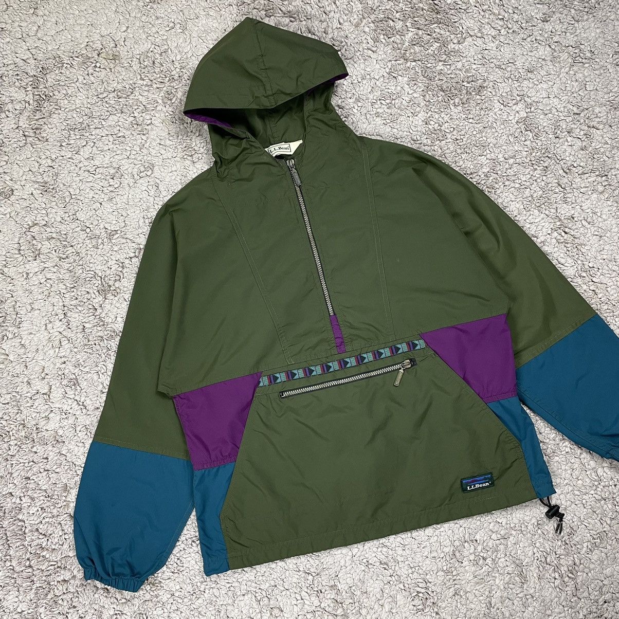 L.L. Bean × Vintage Vintage LL Bean Multicolour Anorak Jacket Size S / US 4 / IT 40 - 3 Thumbnail