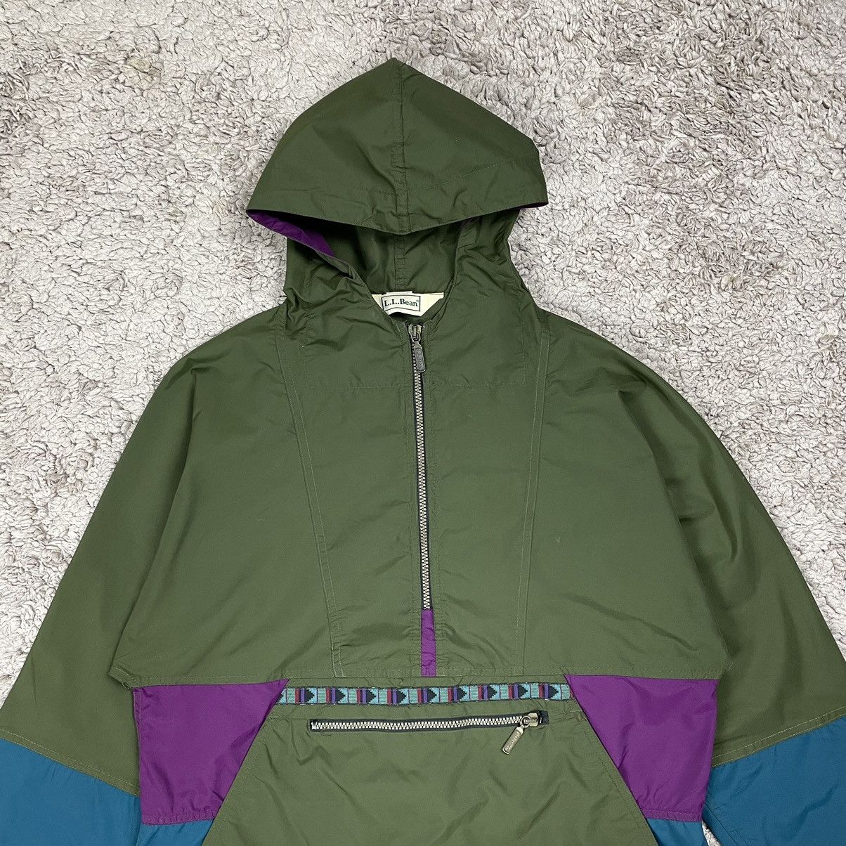 L.L. Bean × Vintage Vintage LL Bean Multicolour Anorak Jacket Size S / US 4 / IT 40 - 5 Thumbnail