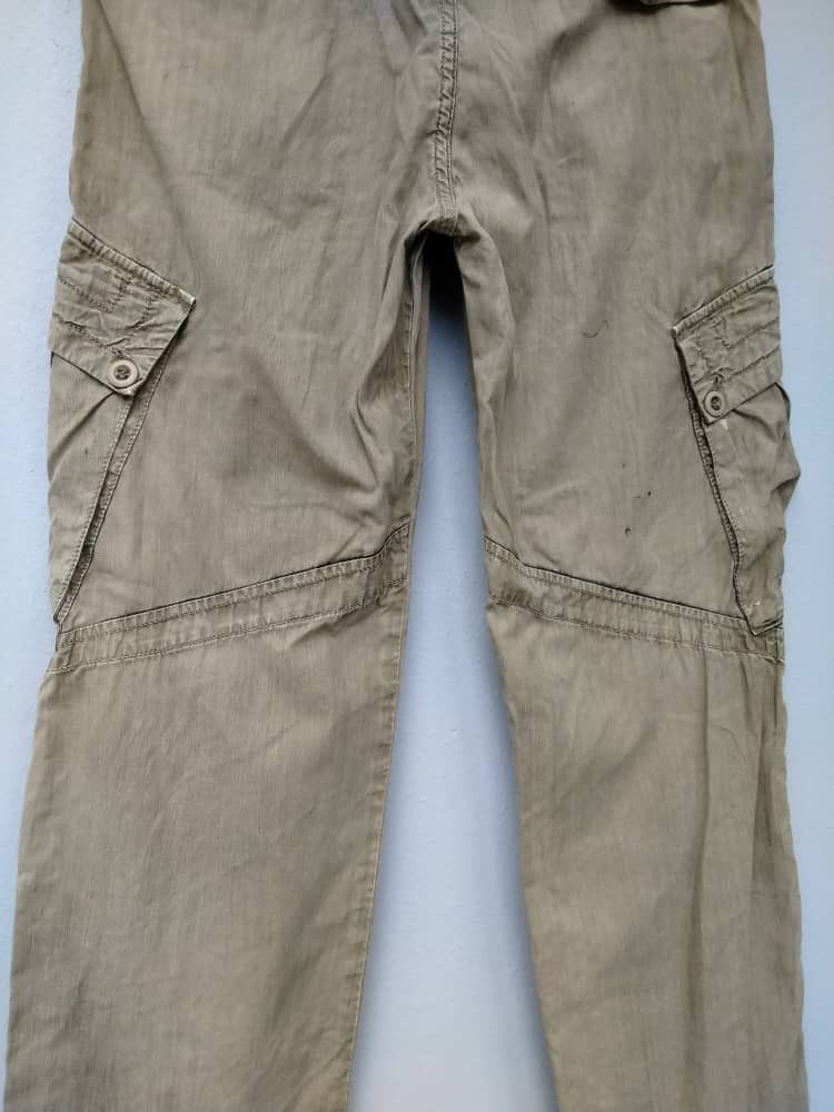 GAS Vintage Multi Pocket Gas Cargo Trousers Pant Size US 33 - 7 Thumbnail