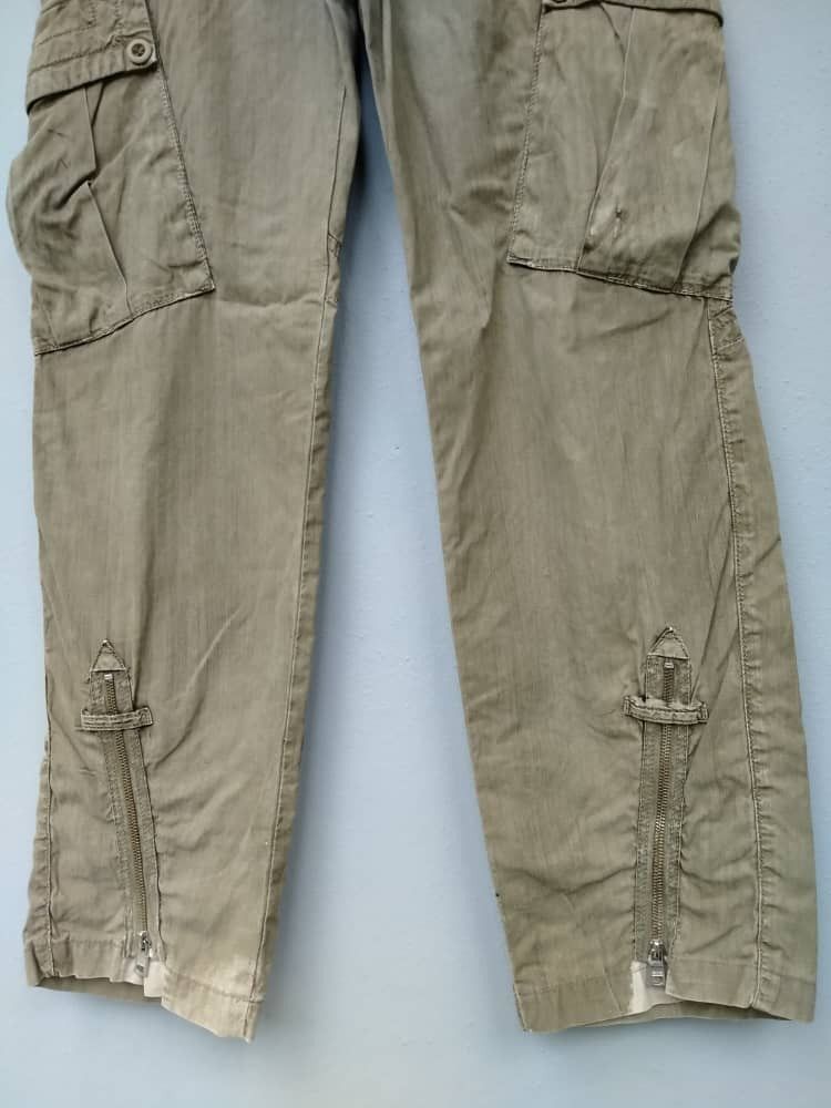 GAS Vintage Multi Pocket Gas Cargo Trousers Pant Size US 33 - 5 Thumbnail