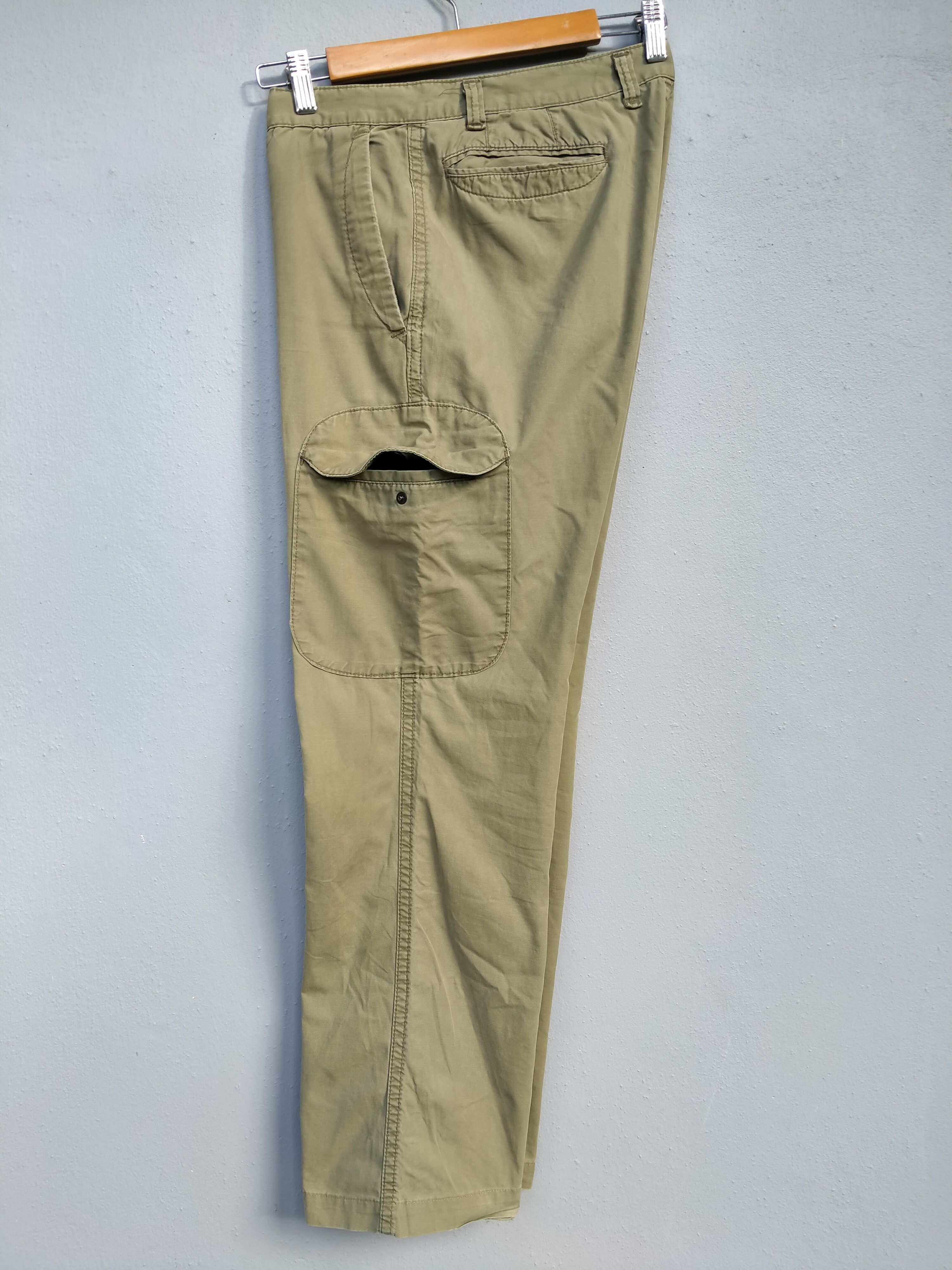 Denime Japanese Brand Denime Military Cargo Trouser Pant Size US 33 - 4 Thumbnail