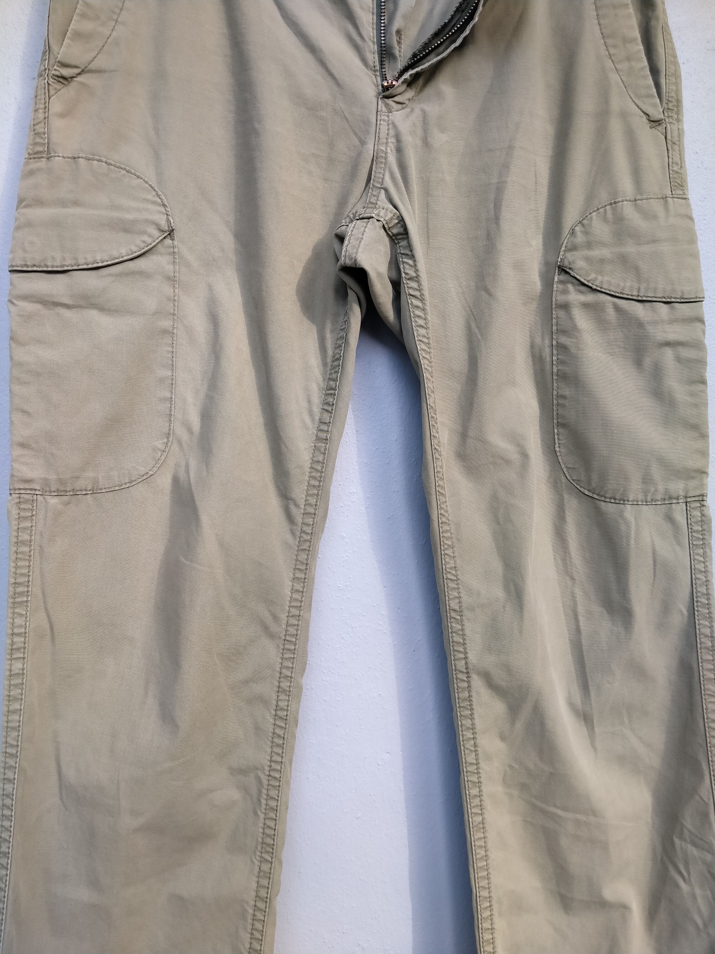 Denime Japanese Brand Denime Military Cargo Trouser Pant Size US 33 - 7 Thumbnail