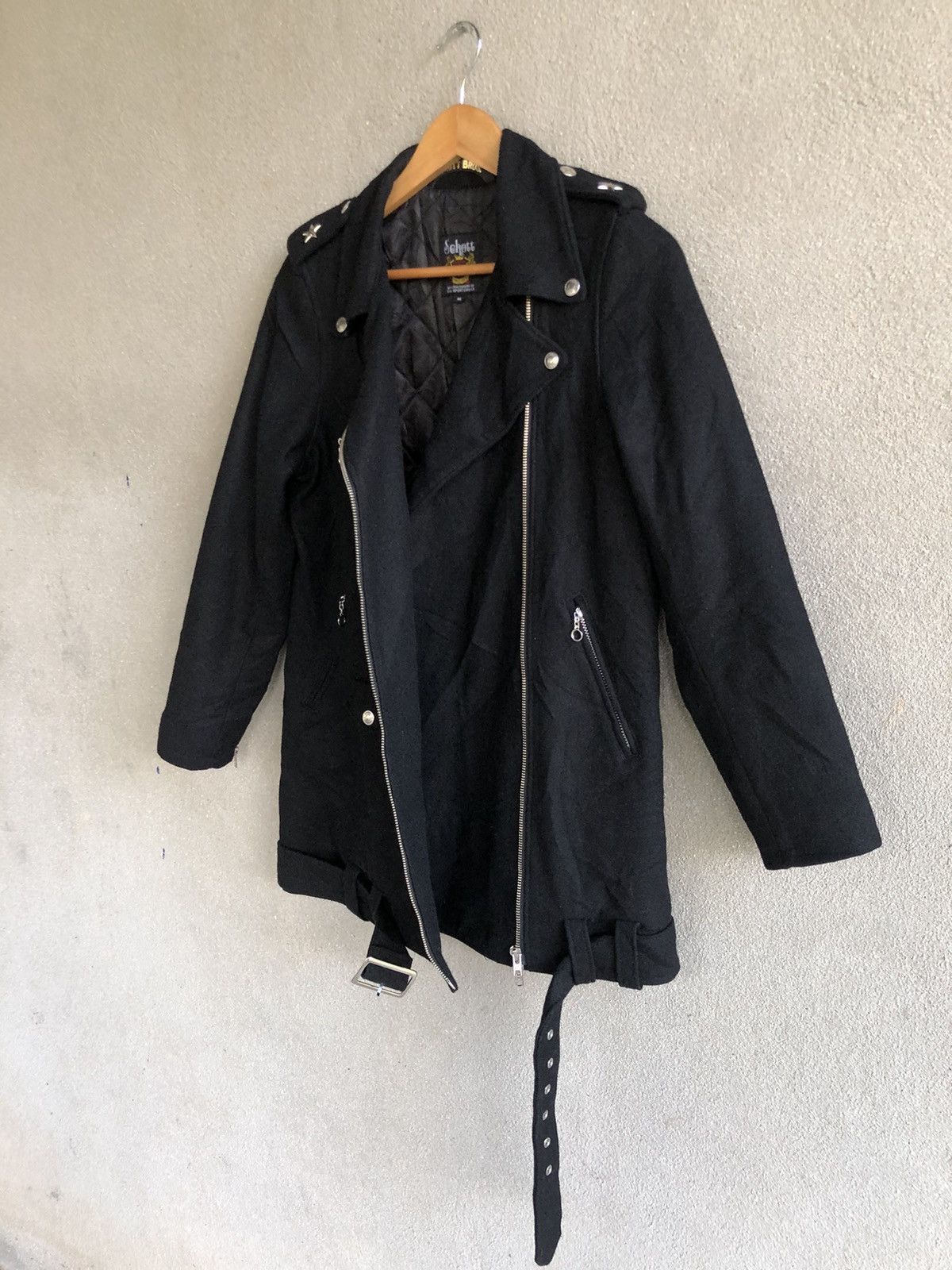Schott Schott Double Collar Wool Jacket Size M / US 6-8 / IT 42-44 - 6 Thumbnail