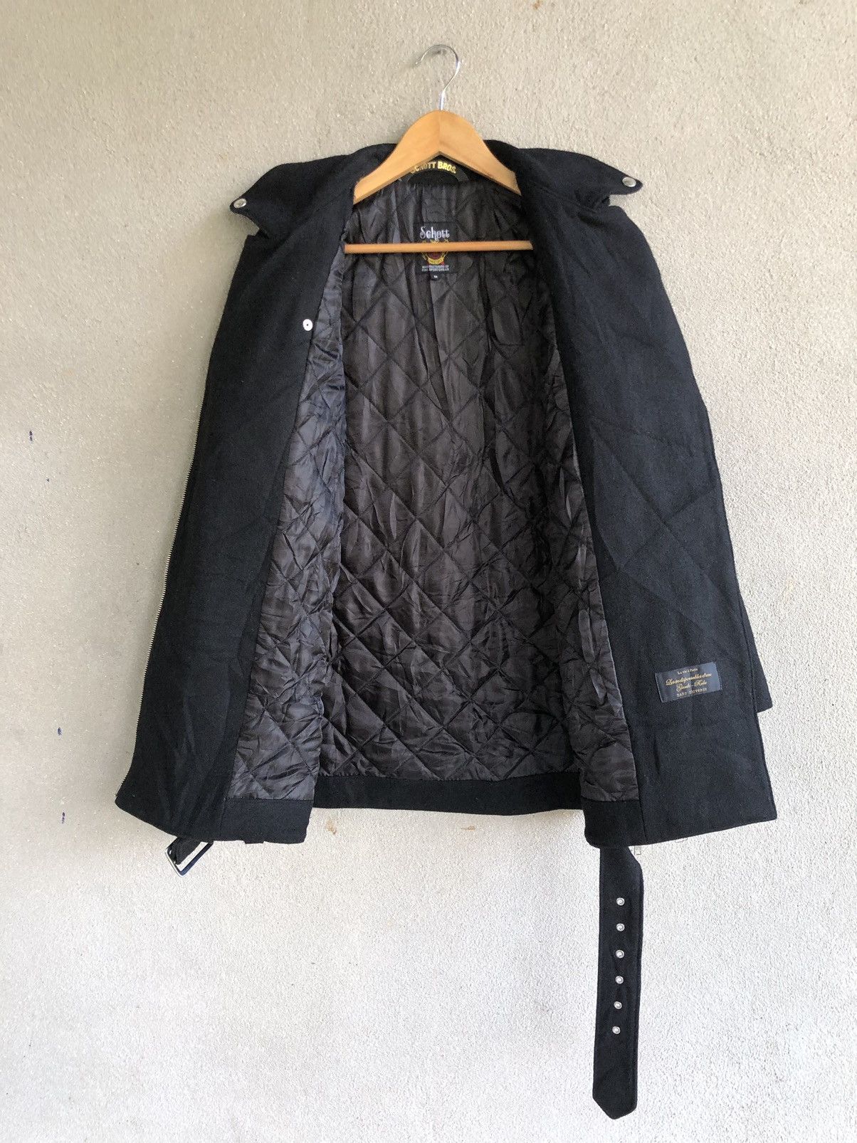 Schott Schott Double Collar Wool Jacket Size M / US 6-8 / IT 42-44 - 4 Thumbnail