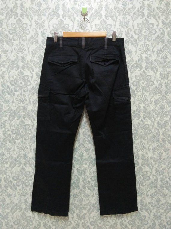 image of Devilock x Takeo Kikuchi Takeo Kikuchi Trouser Bondage Pants in Black (Size 32)