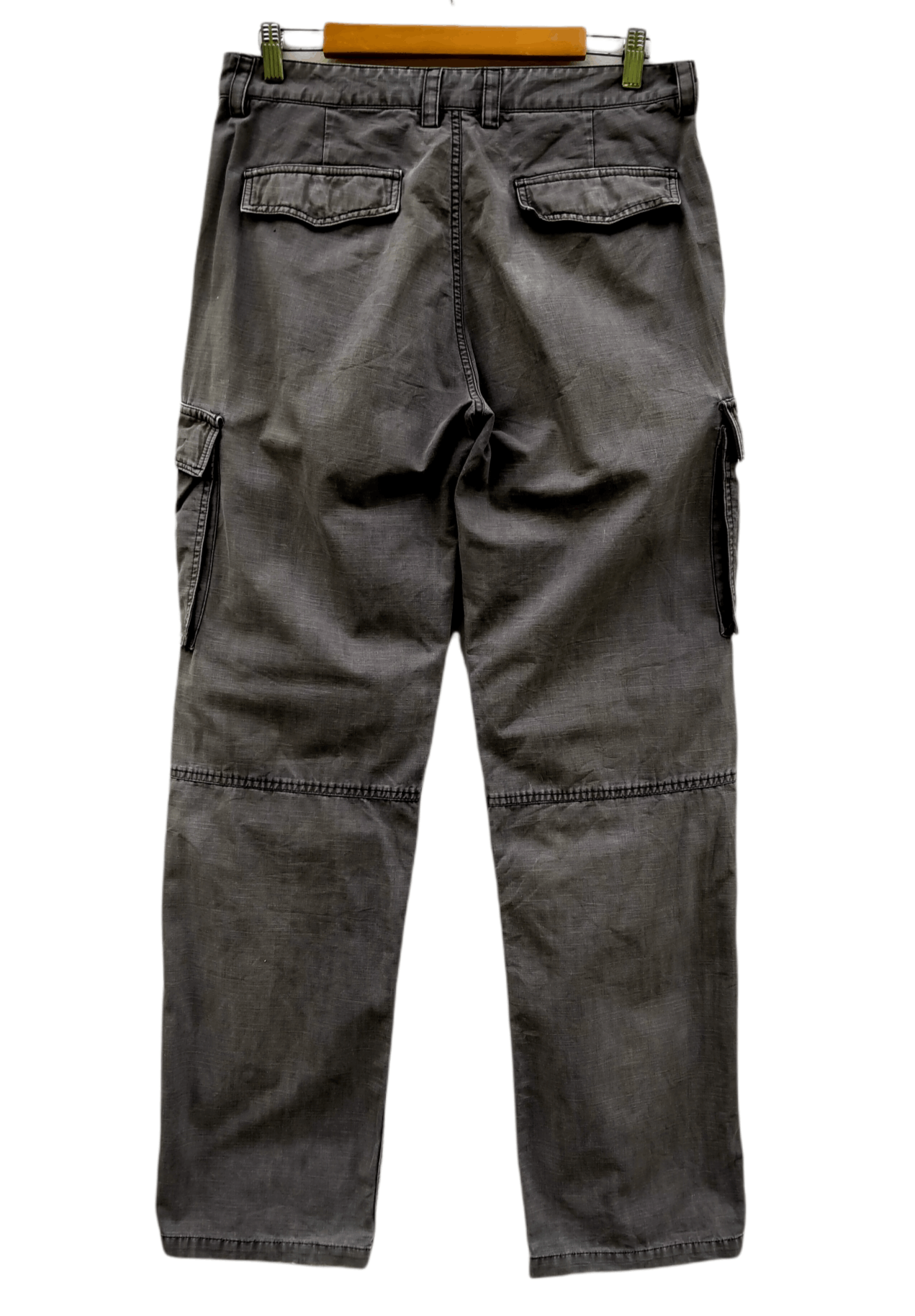 SHIPS Japanese Brand Ship Cargo Parachute Trousers Pant Size US 35 - 3 Thumbnail