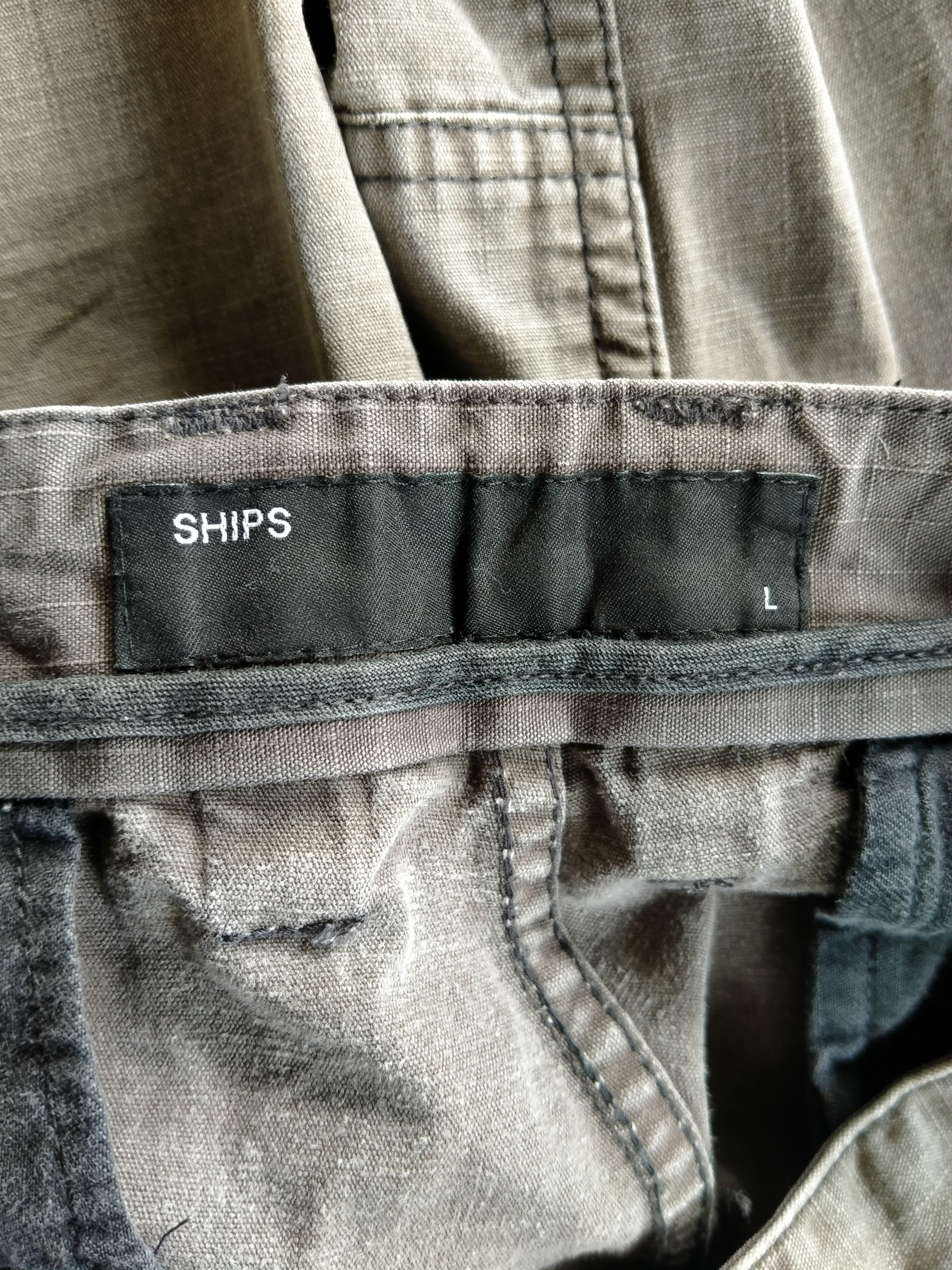 SHIPS Japanese Brand Ship Cargo Parachute Trousers Pant Size US 35 - 18 Thumbnail