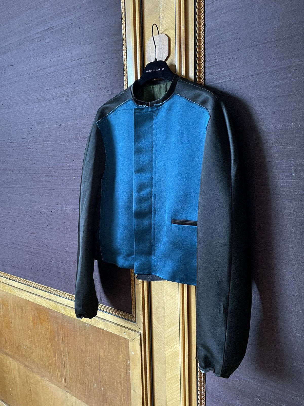 Haider Ackermann SS20 Cropped Taroni Jacket 1of1 Prototype Size US M / EU 48-50 / 2 - 1 Thumbnail