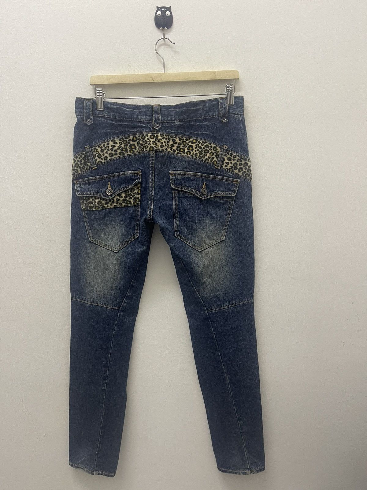 Japanese Brand Rare Vintage CLEF DE SOL Leopard Lgb Ifsixwasnine Style Size US 32 / EU 48 - 1 Thumbnail