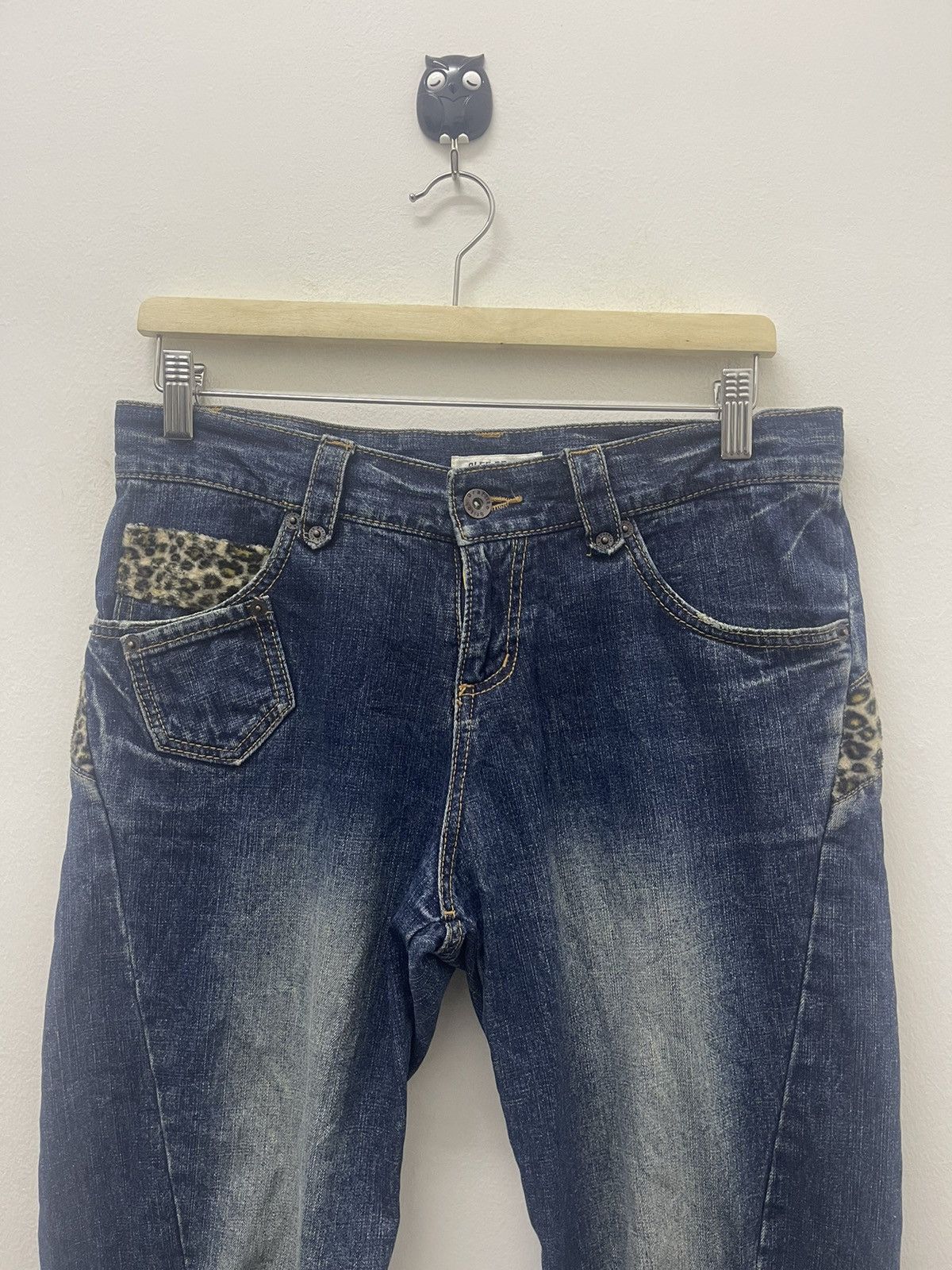 Japanese Brand Rare Vintage CLEF DE SOL Leopard Lgb Ifsixwasnine Style Size US 32 / EU 48 - 5 Thumbnail