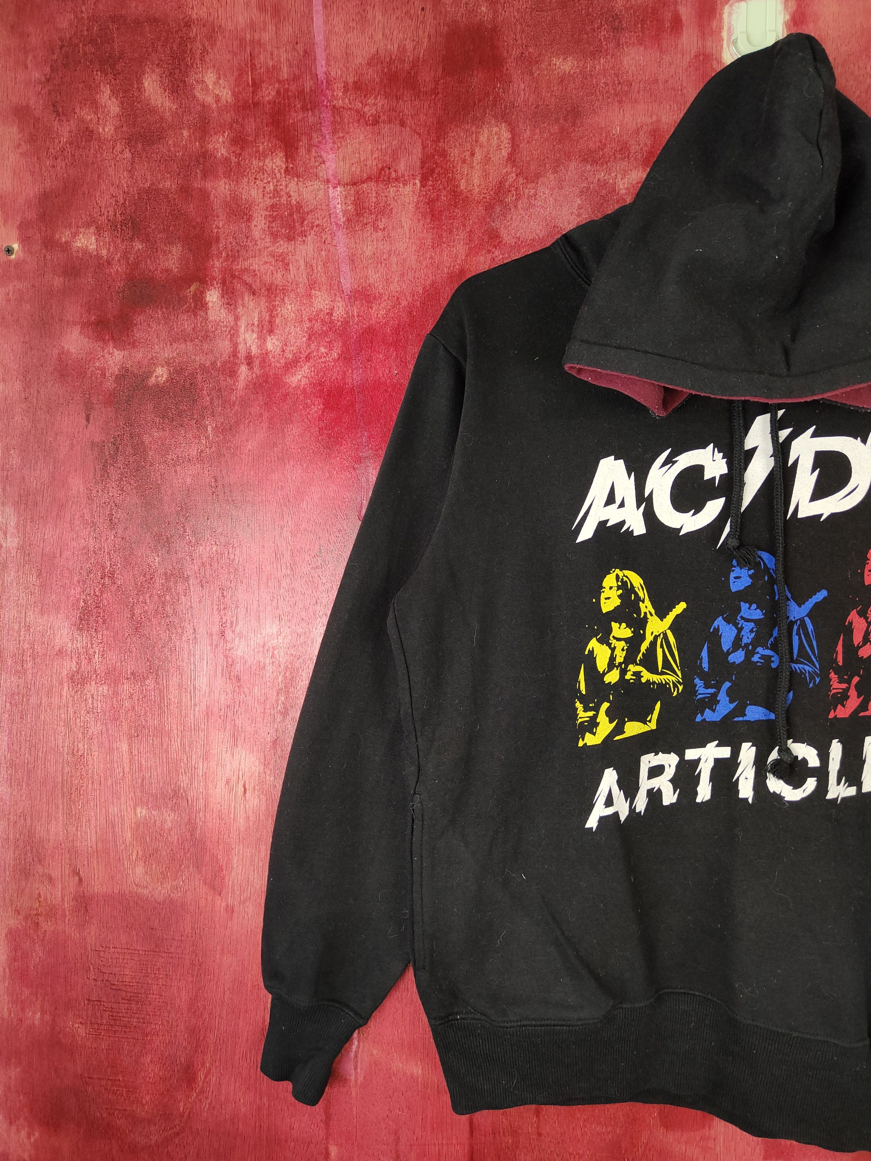 Band Tees Double Focus-ACDF Article Black Hoodie Sweatshirt #5333 Size US M / EU 48-50 / 2 - 6 Thumbnail