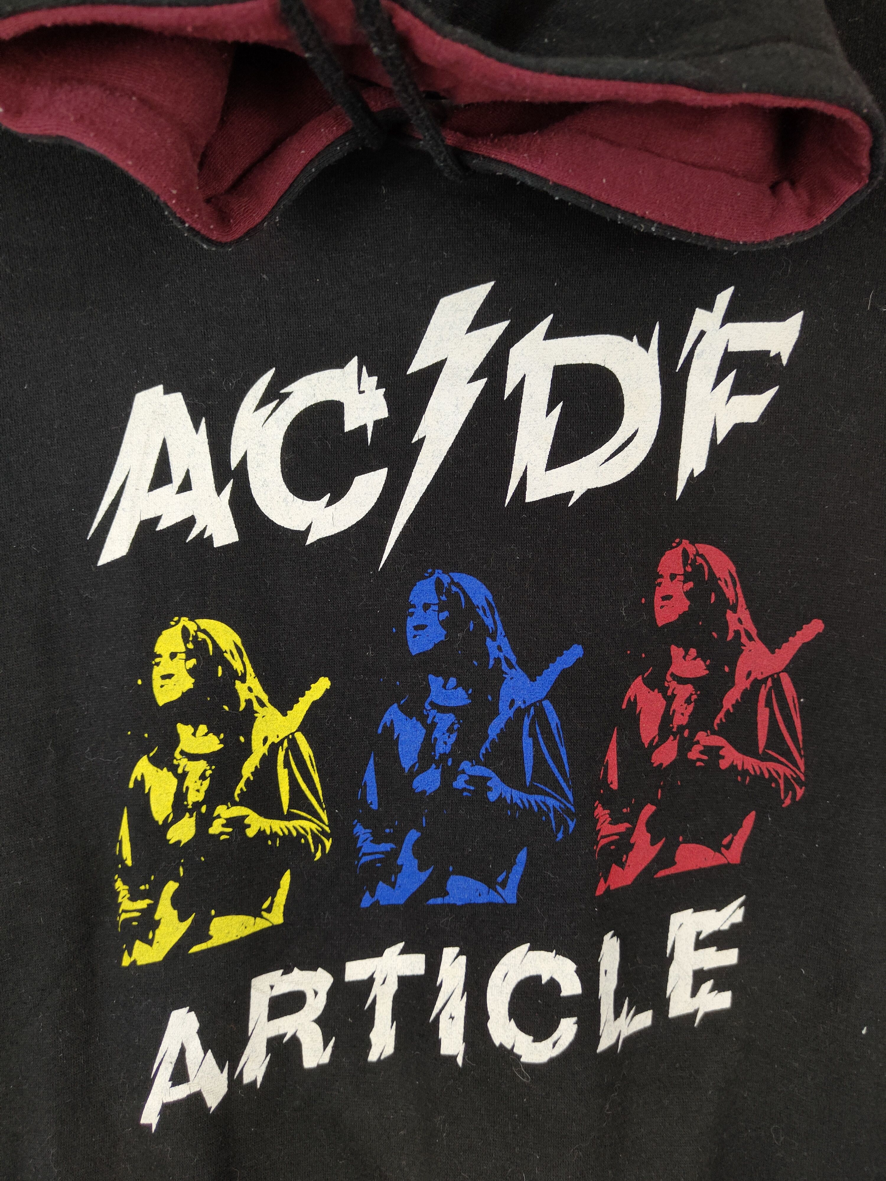 Band Tees Double Focus-ACDF Article Black Hoodie Sweatshirt #5333 Size US M / EU 48-50 / 2 - 3 Thumbnail