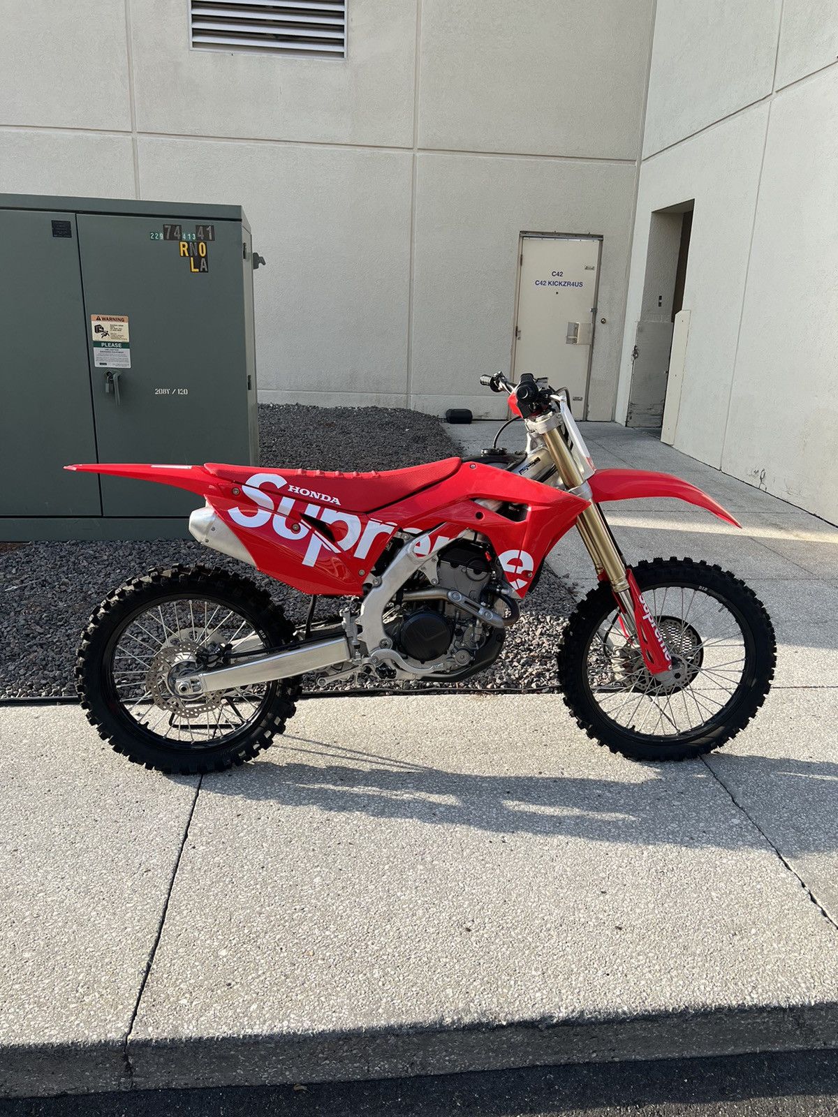 Supreme x deals honda dirt bike