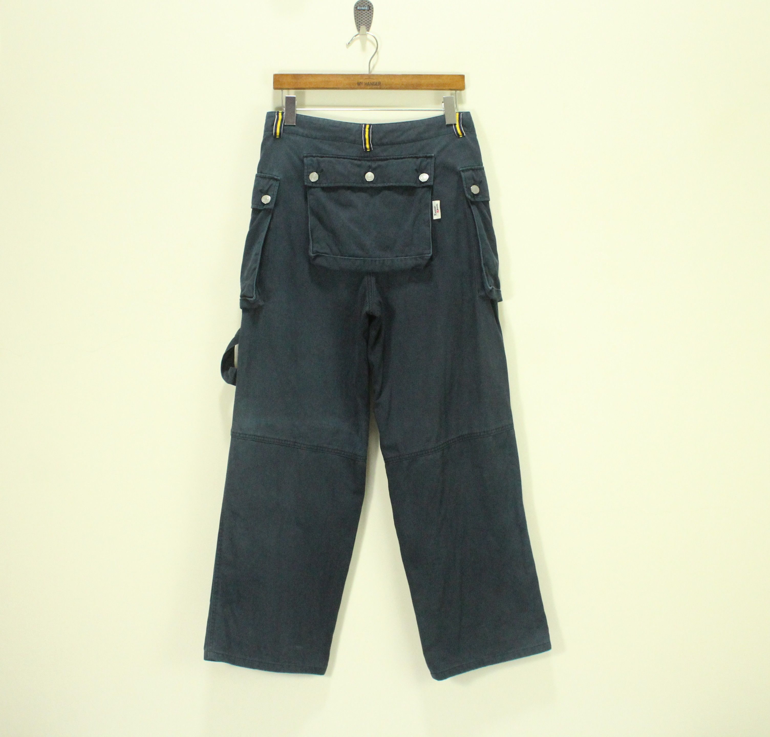 JNCO × Kansai Yamamoto × Stussy Vintage KANSAI YAMAMOTO Pants Monkey Pants Skater Army Size US 29 - 7 Thumbnail