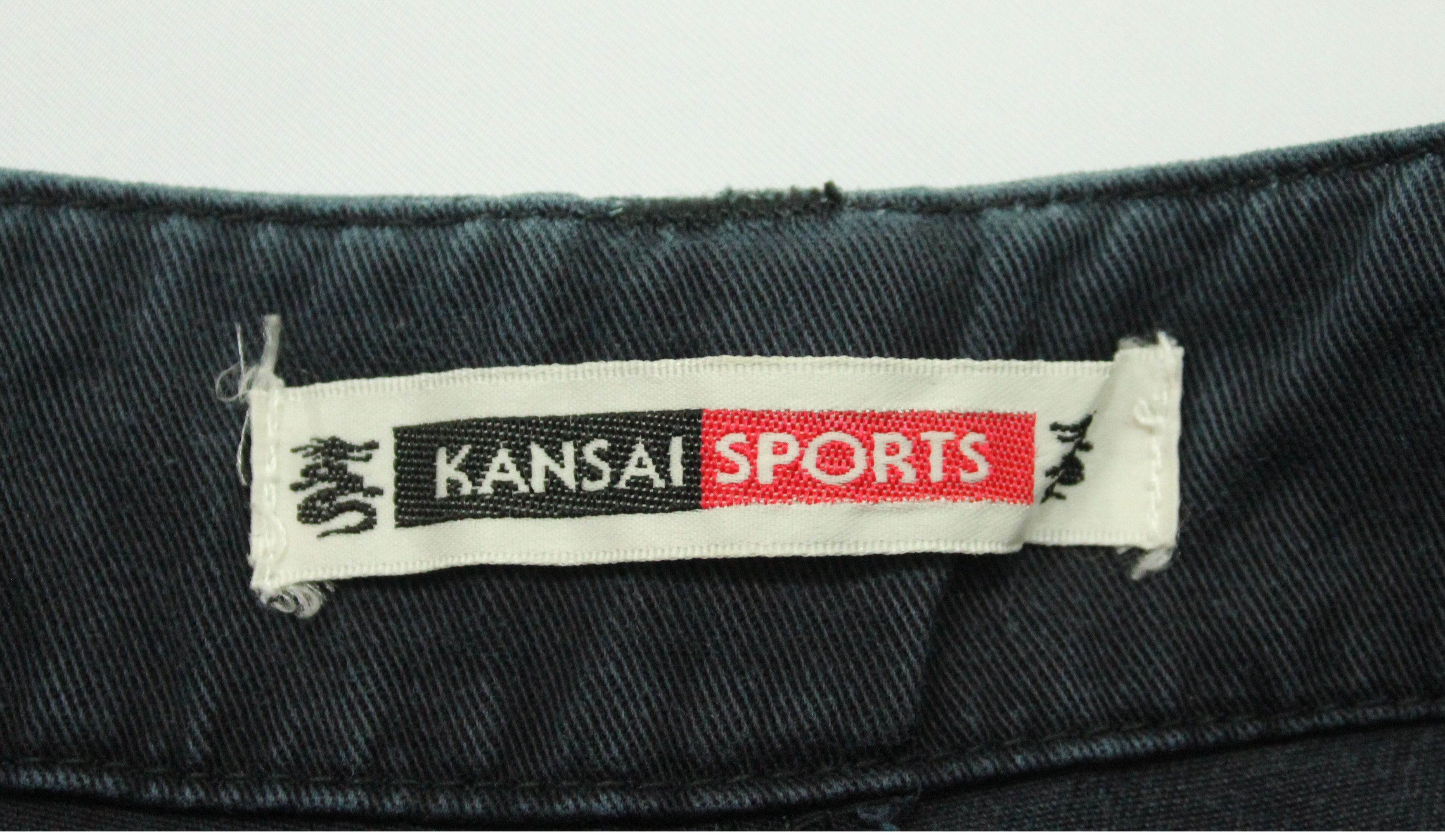 JNCO × Kansai Yamamoto × Stussy Vintage KANSAI YAMAMOTO Pants Monkey Pants Skater Army Size US 29 - 13 Thumbnail