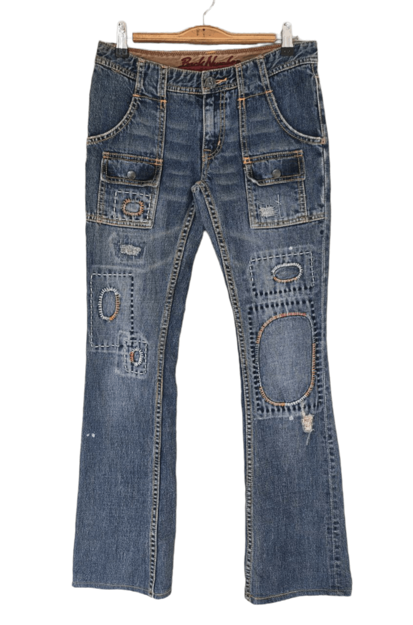 Japanese Brand Back Number Denim | Grailed