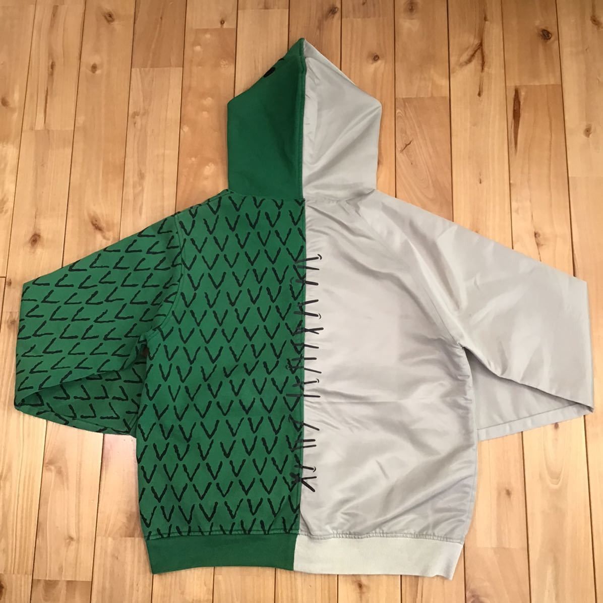 Ambush Design × Bape BAPE × AMBUSH Alligator Shark full zip hoodie Size US S / EU 44-46 / 1 - 5 Thumbnail