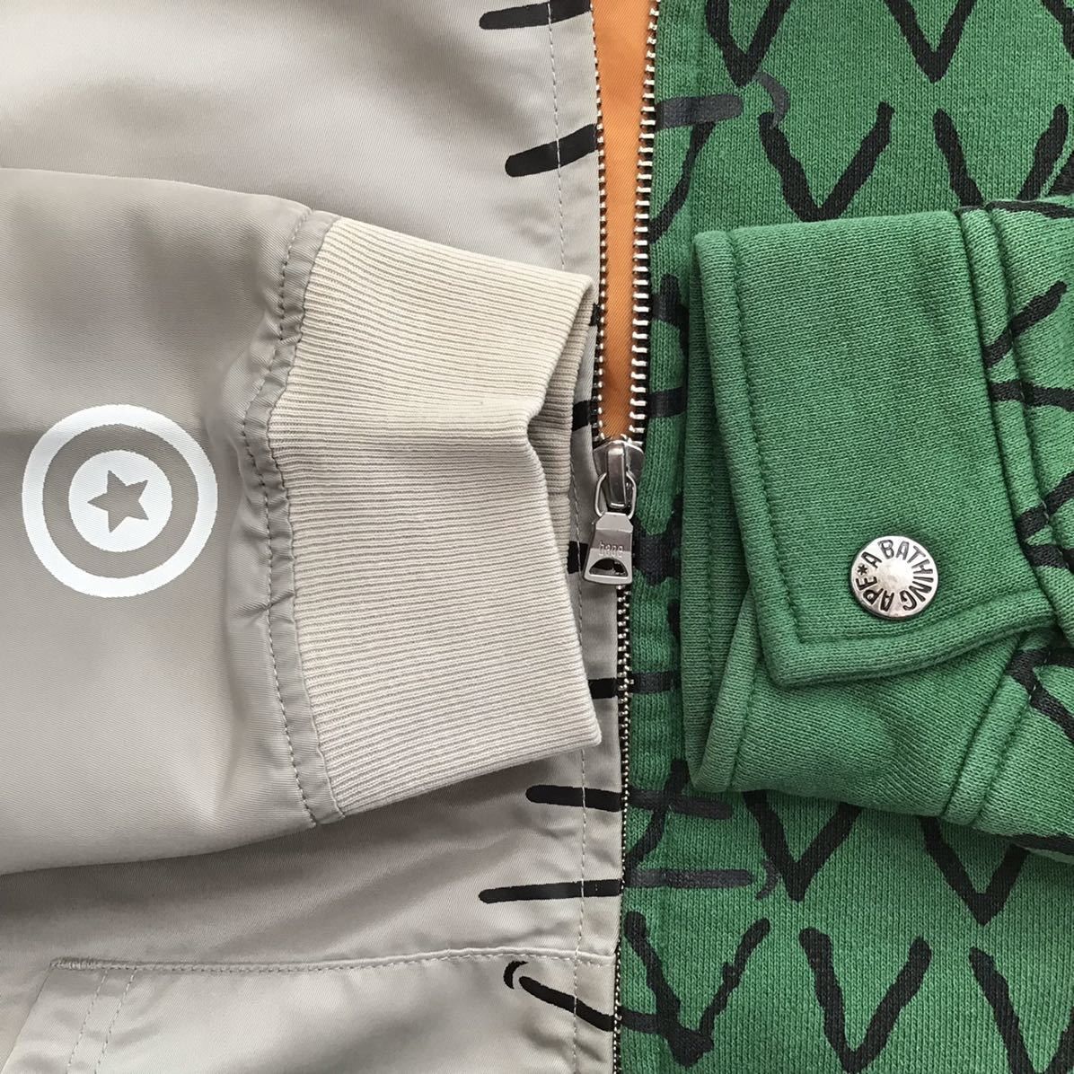 Ambush Design × Bape BAPE × AMBUSH Alligator Shark full zip hoodie Size US S / EU 44-46 / 1 - 6 Thumbnail
