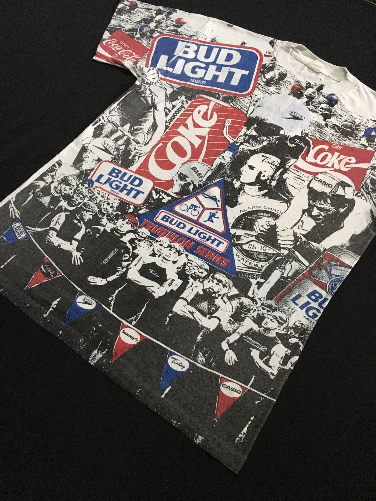 Coca Cola × Vintage 🔥GRAILED!! COCA COLA x SPEDO x BUDD LIGHT BEER Size US XL / EU 56 / 4 - 1 Thumbnail