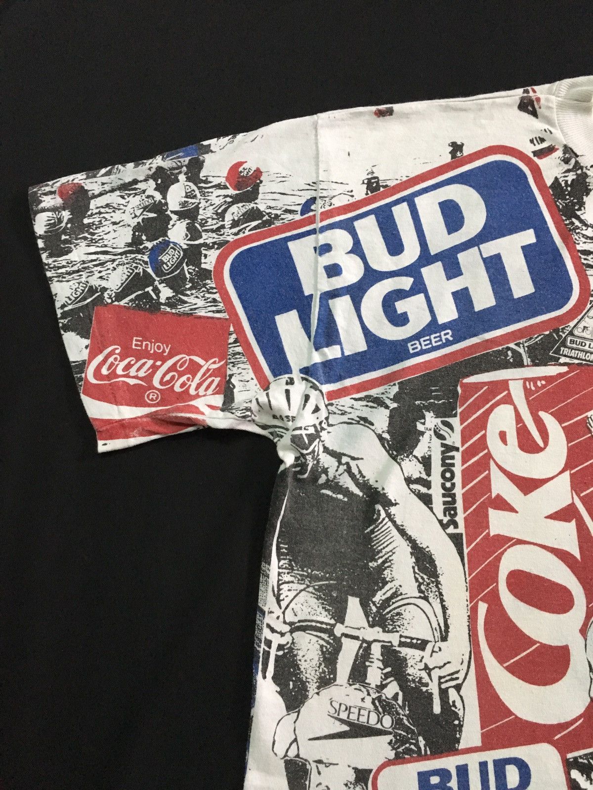 Coca Cola × Vintage 🔥GRAILED!! COCA COLA x SPEDO x BUDD LIGHT BEER Size US XL / EU 56 / 4 - 3 Thumbnail
