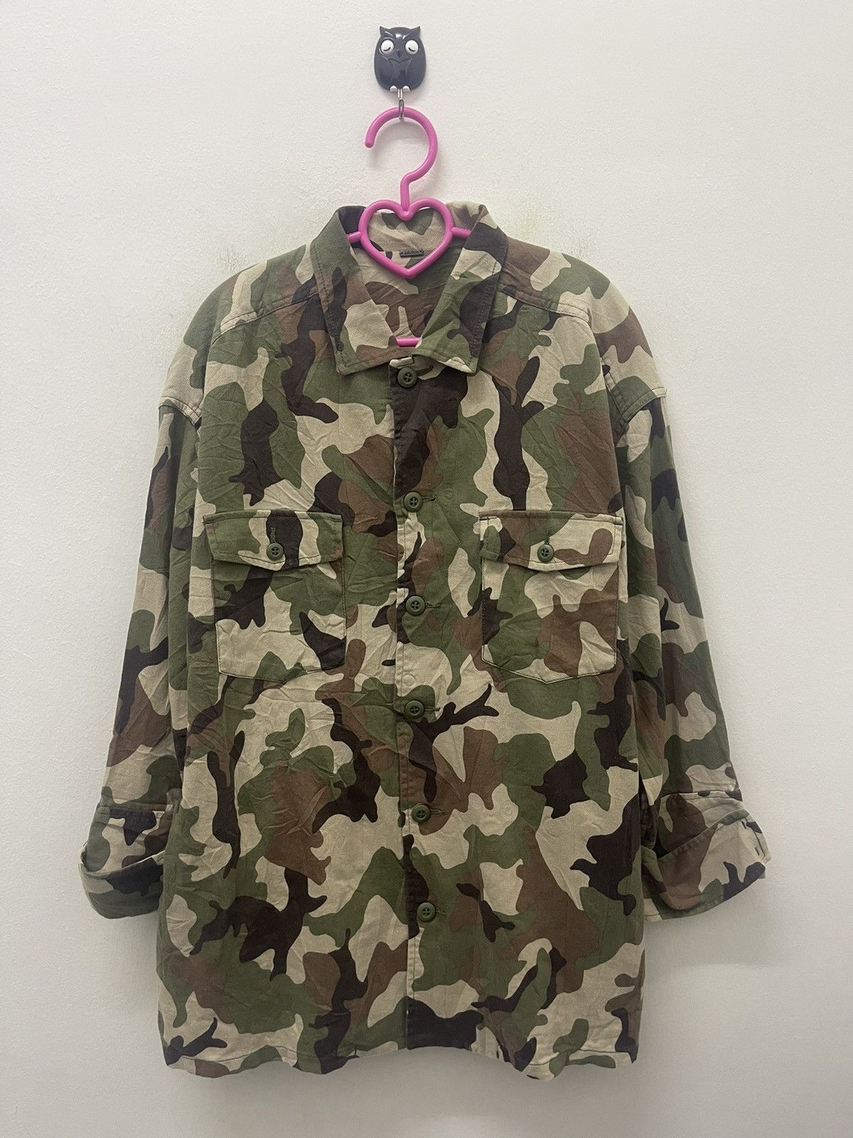 Japanese Brand Rare Vintage MILA OWEN Camo Size M / US 6-8 / IT 42-44 - 1 Thumbnail