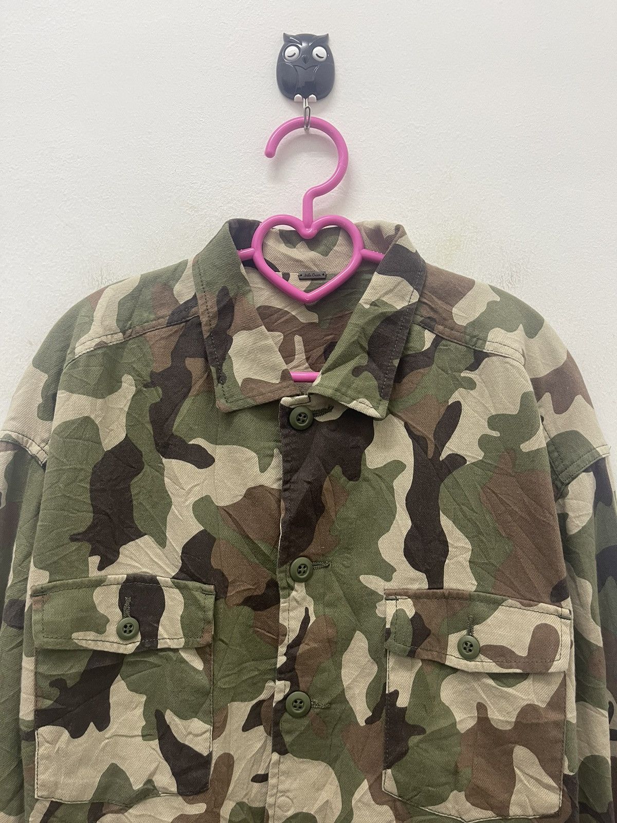 Japanese Brand Rare Vintage MILA OWEN Camo Size M / US 6-8 / IT 42-44 - 6 Thumbnail