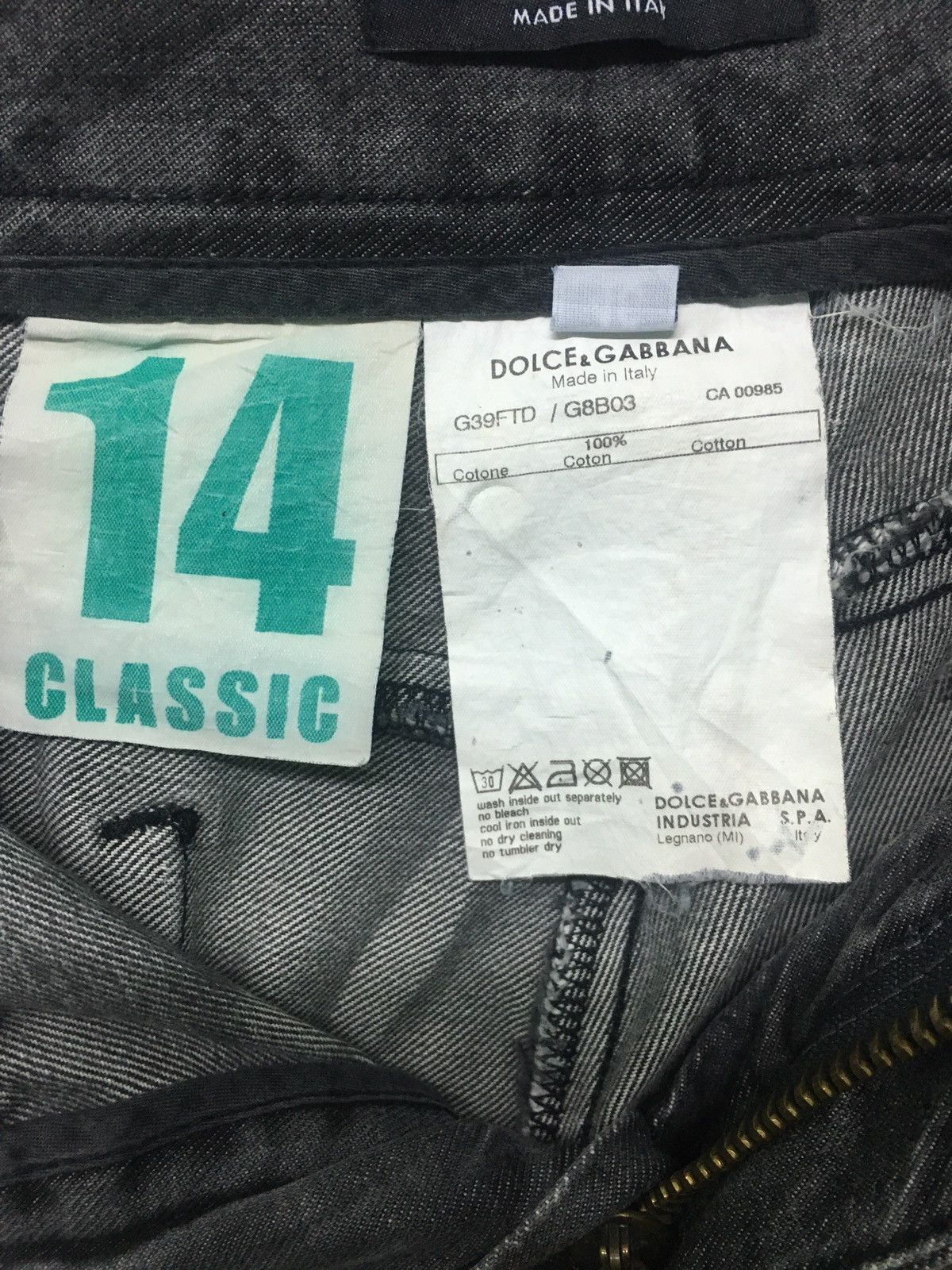 Dolce & Gabbana Dolce&Gabana distressed painted jeans Size US 32 / EU 48 - 8 Thumbnail