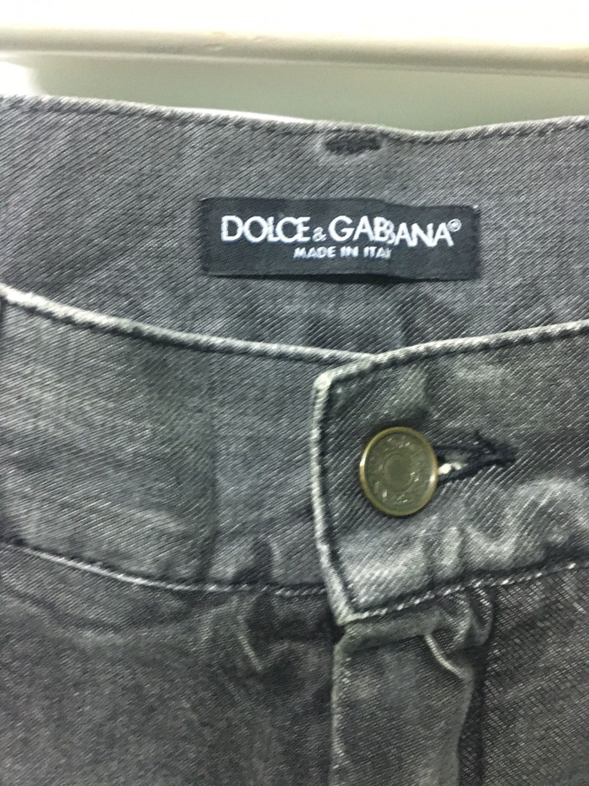 Dolce & Gabbana Dolce&Gabana distressed painted jeans Size US 32 / EU 48 - 6 Thumbnail