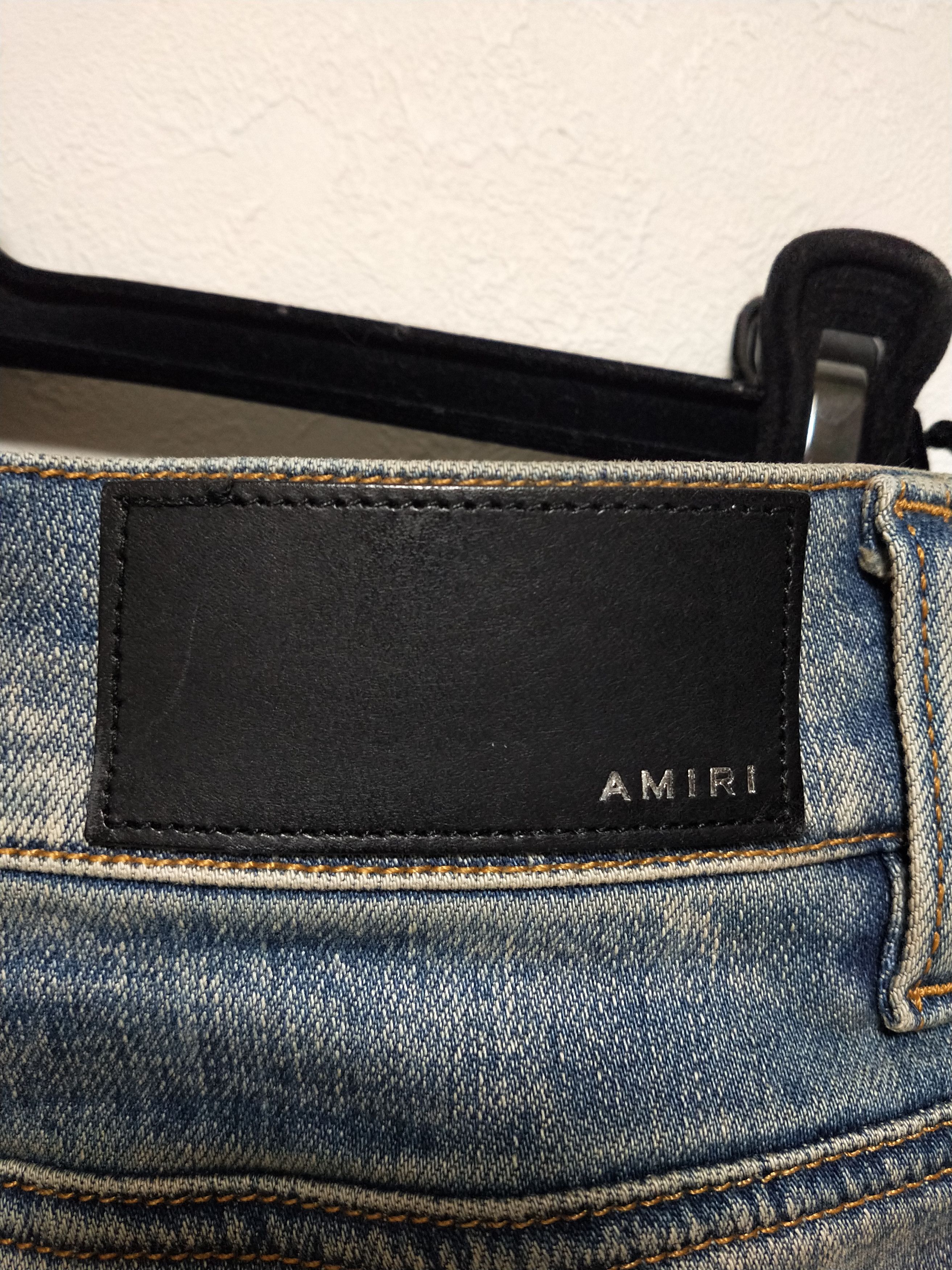 Amiri Bandana Paisley Clay Print Jeans Size US 34 / EU 50 - 6 Thumbnail