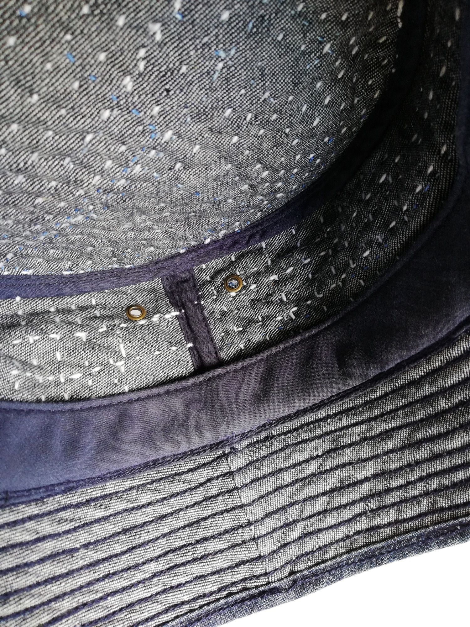 Japanese Brand 🔥Authentic🇯🇵 Boro Patchwork Sashiko Fisherman Bucket Hat Size ONE SIZE - 19 Thumbnail