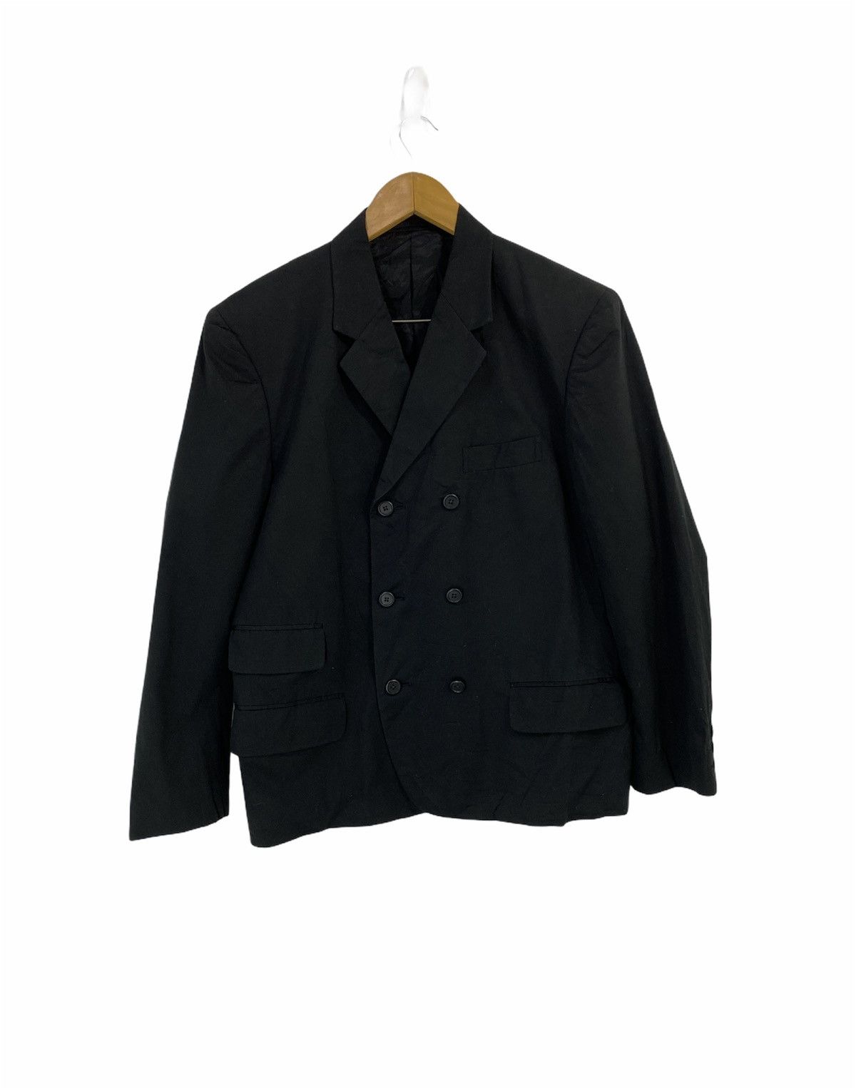 Yohji Yamamoto Yohji Yamamoto Y’s For Men double Breast Jacket BlackFashion Size US M / EU 48-50 / 2 - 1 Thumbnail