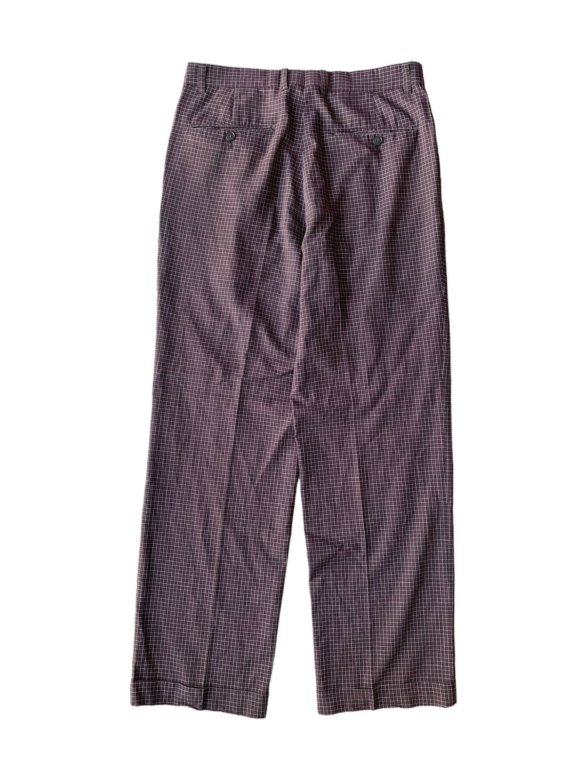 Yves Saint Laurent Vintage Yves Saint Laurent Tartan Casual Pants Size US 32 / EU 48 - 2 Thumbnail