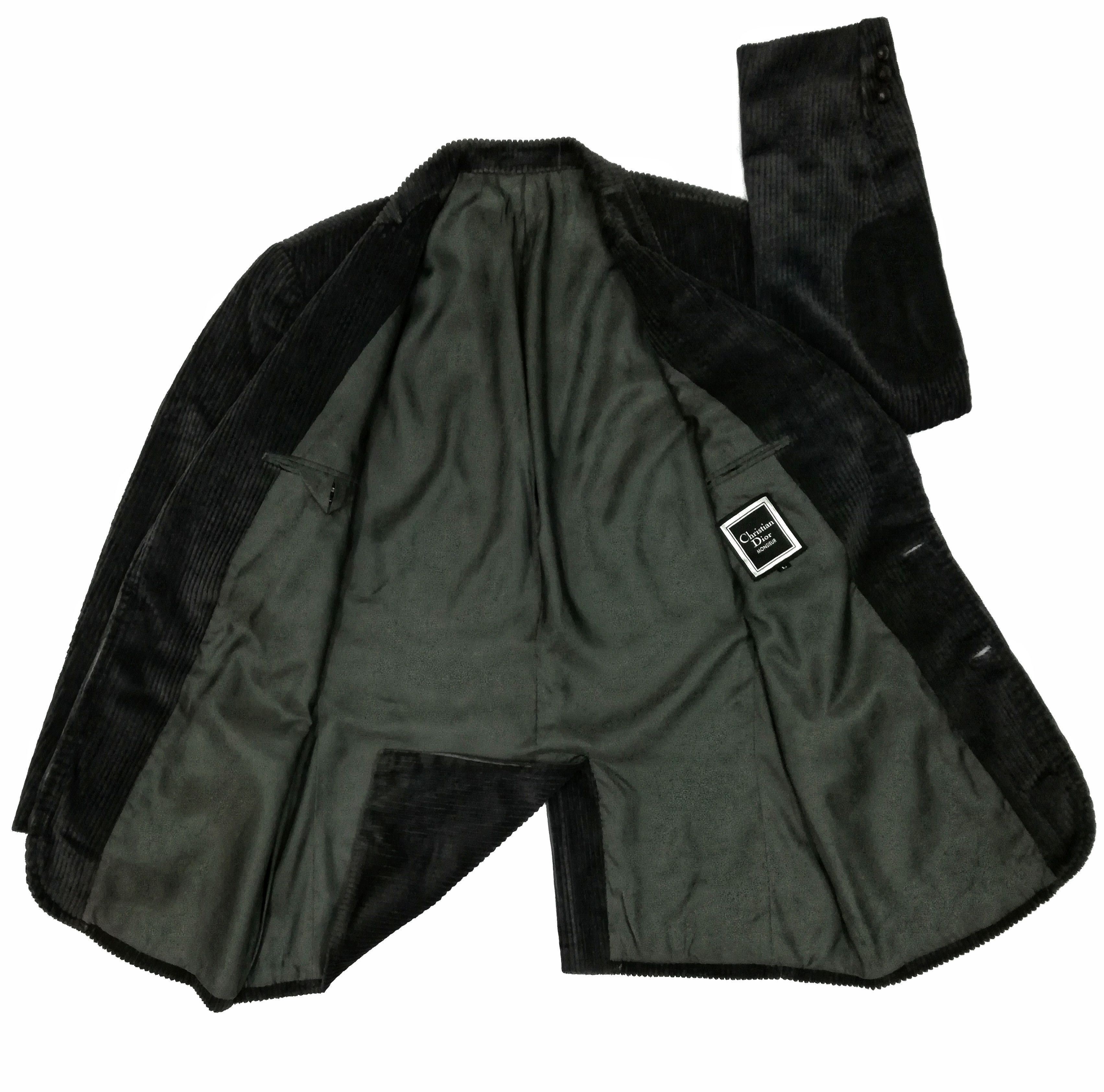 Christian Dior Monsieur 🔥DOPE Cristian Dior Monsieur Corduroy Padded Coat Jacket Size US L / EU 52-54 / 3 - 4 Thumbnail