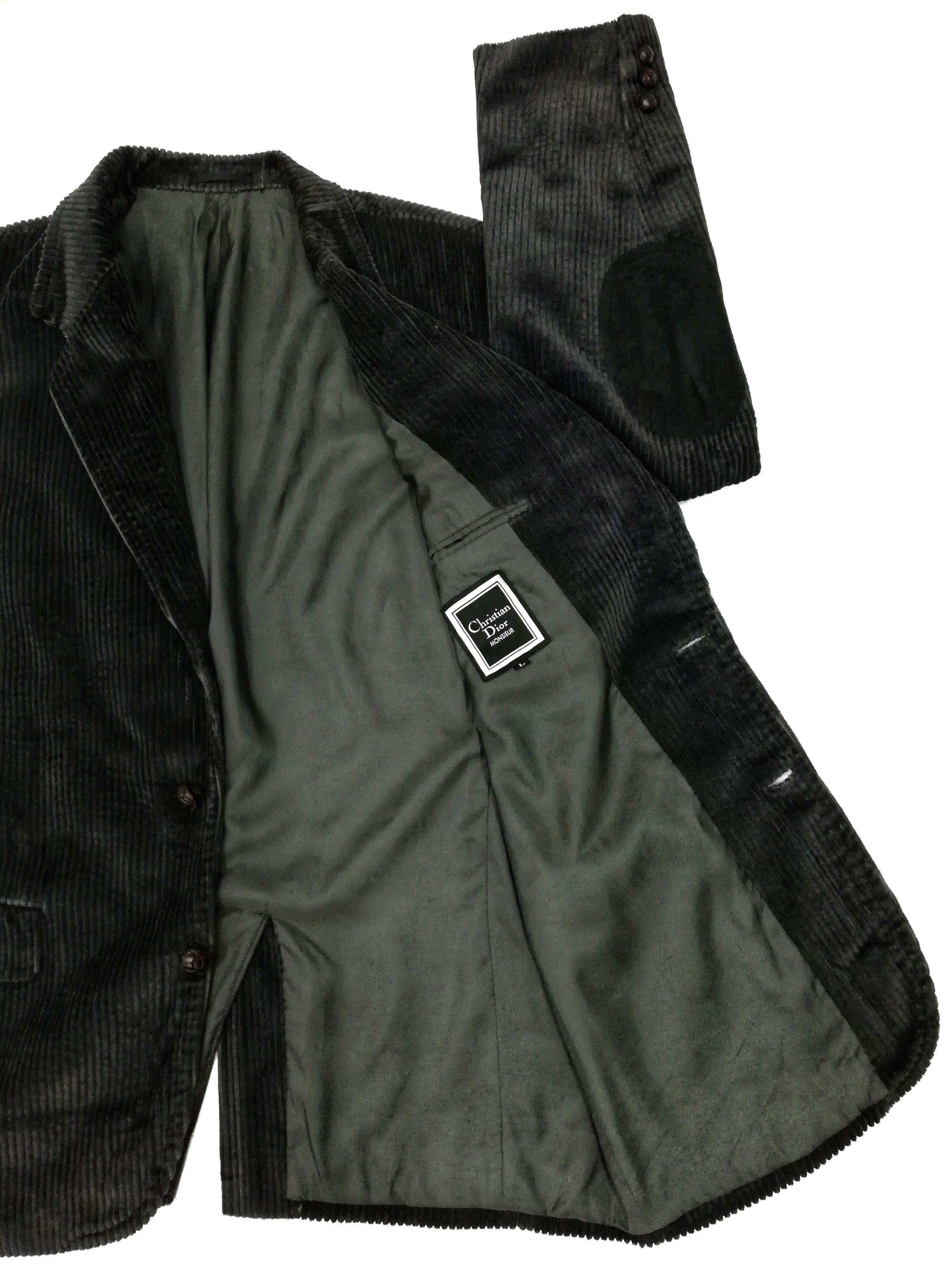 Christian Dior Monsieur 🔥DOPE Cristian Dior Monsieur Corduroy Padded Coat Jacket Size US L / EU 52-54 / 3 - 3 Thumbnail