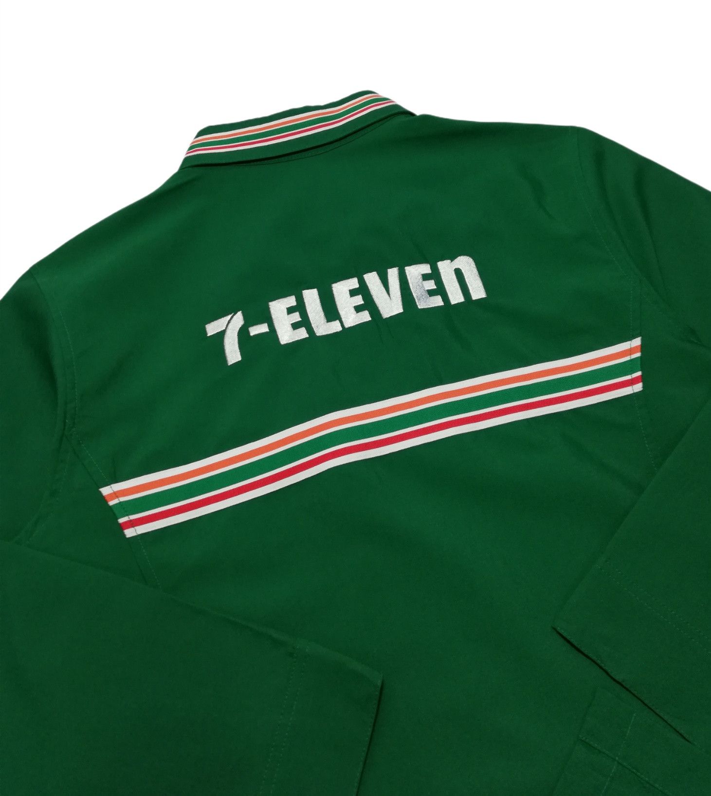 Seven 7 × Vintage 🔥Seven 7 Eleven Big Felt Logo Convertible Zip Work Shirt Size US M / EU 48-50 / 2 - 15 Thumbnail