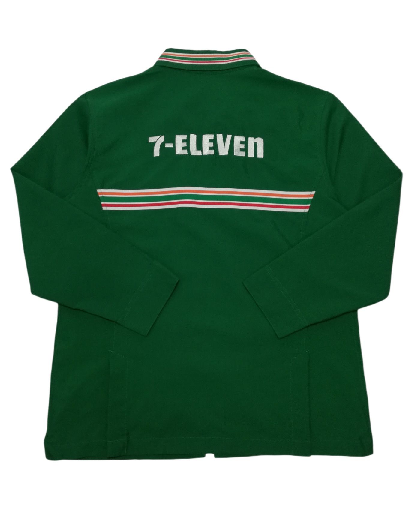 Seven 7 × Vintage 🔥Seven 7 Eleven Big Felt Logo Convertible Zip Work Shirt Size US M / EU 48-50 / 2 - 13 Thumbnail