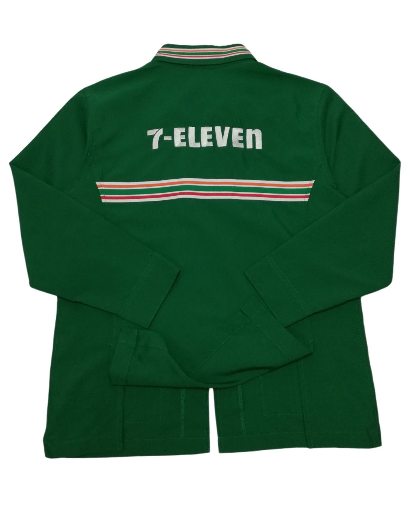 Seven 7 × Vintage 🔥Seven 7 Eleven Big Felt Logo Convertible Zip Work Shirt Size US M / EU 48-50 / 2 - 14 Thumbnail